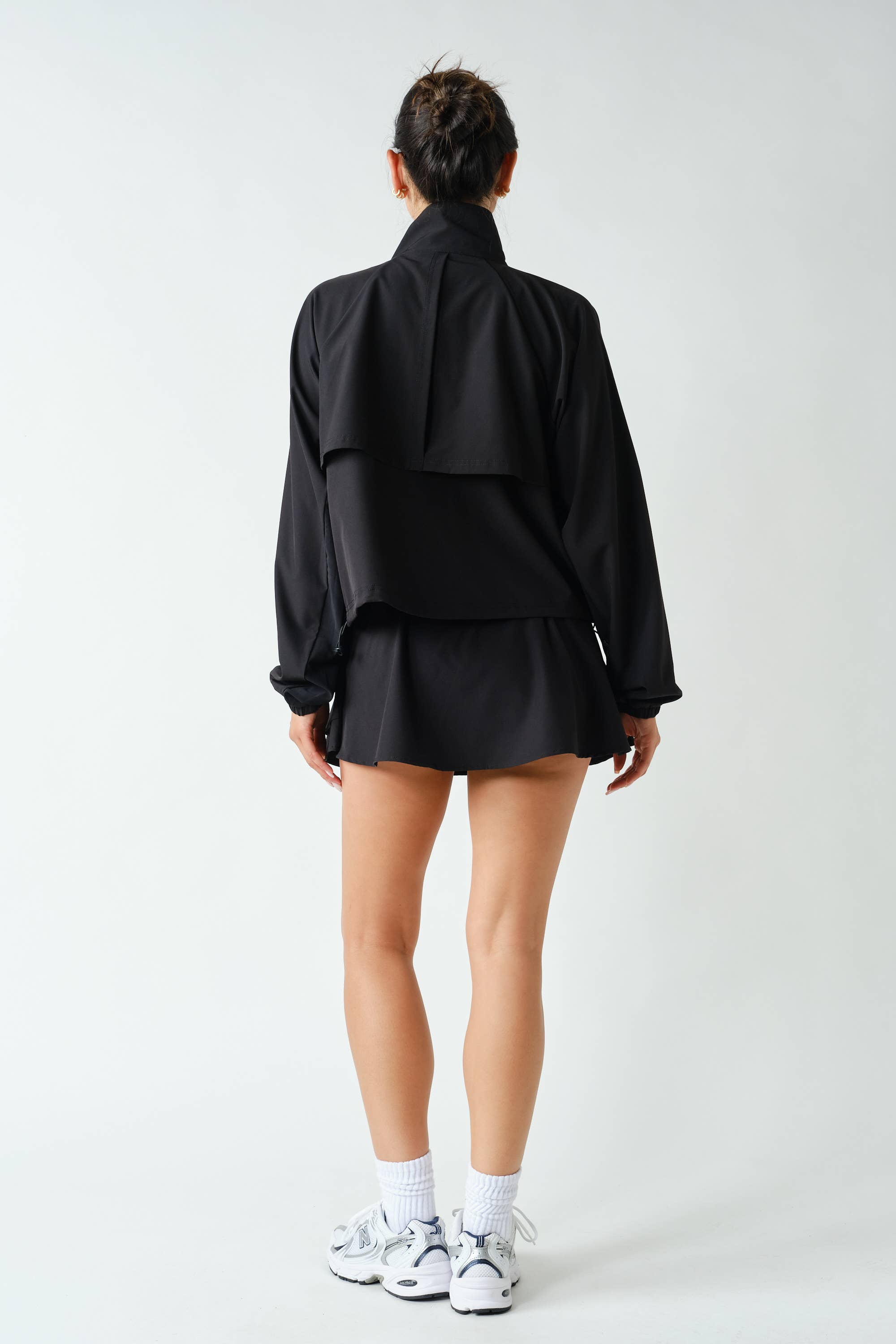 Swift Move Windbreaker Active Black Jacket