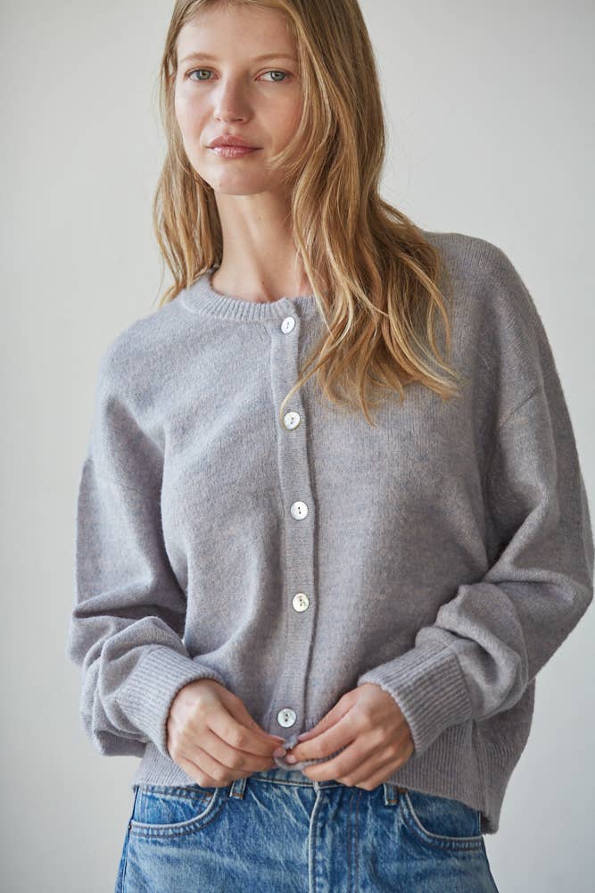 Lola Crew Neck Cardigan