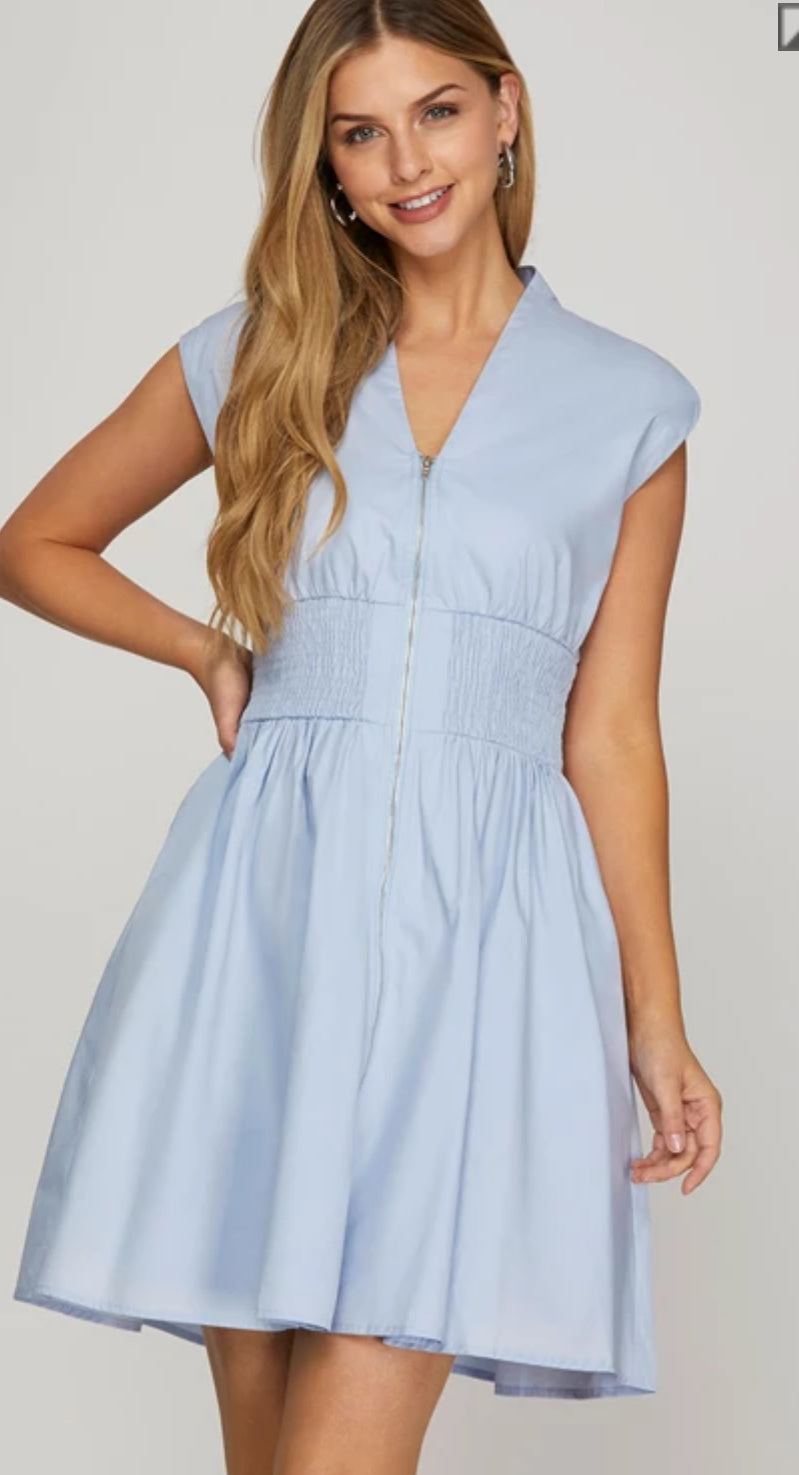 Sailor Blue Mini Dress