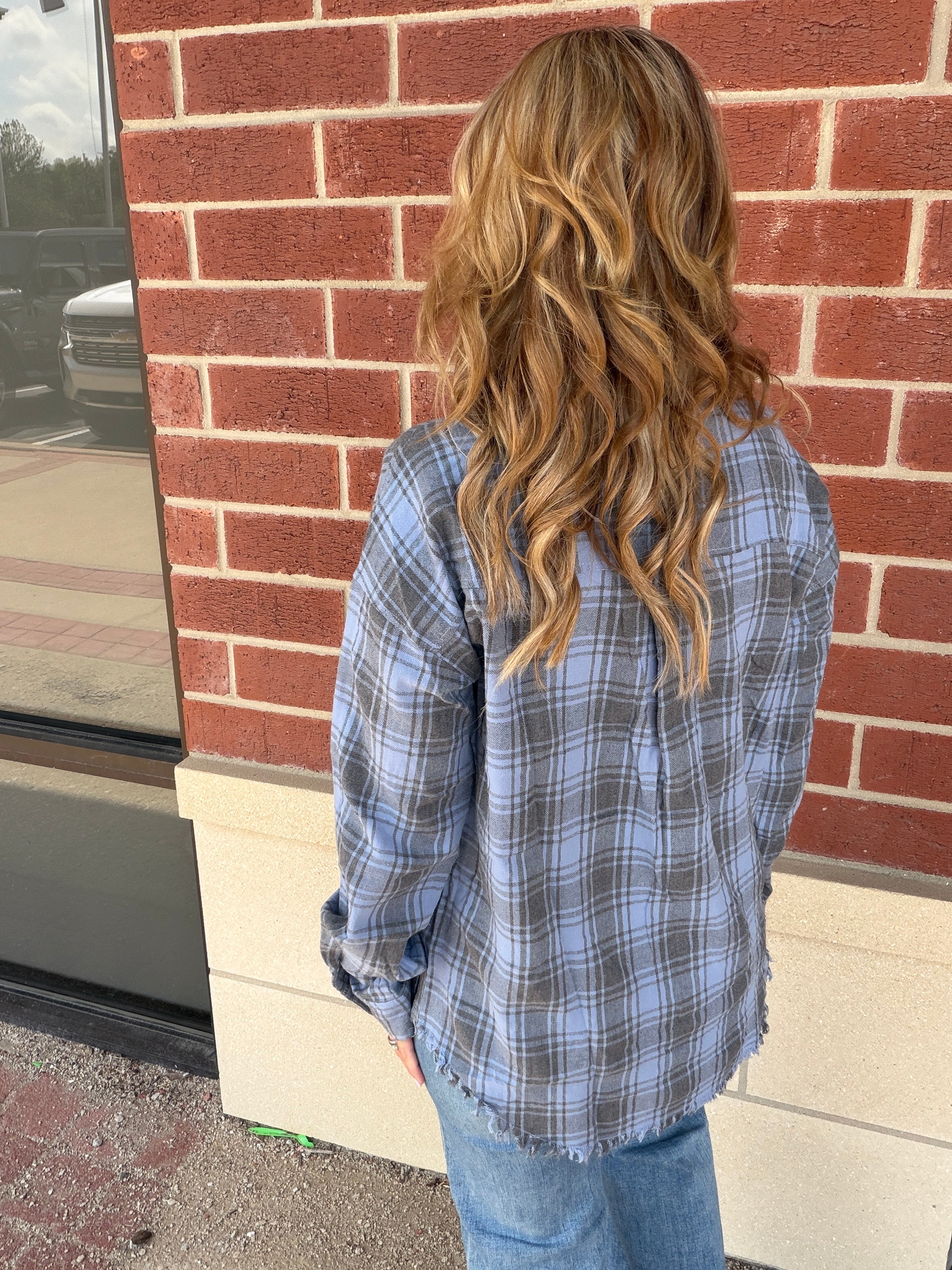 Herb Plaid Shirt -Large Only!
