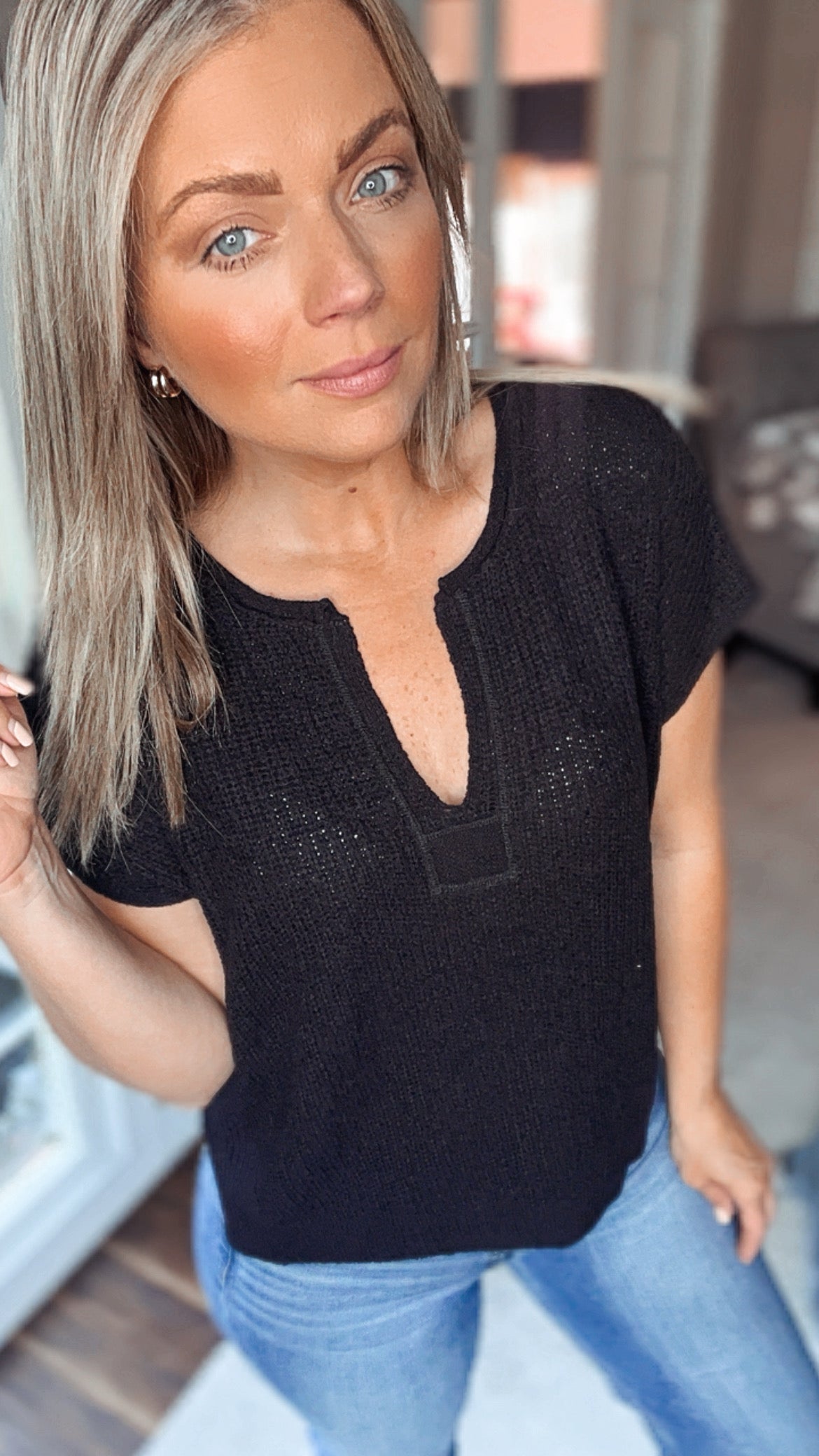 Selburn Short Sleeve Top