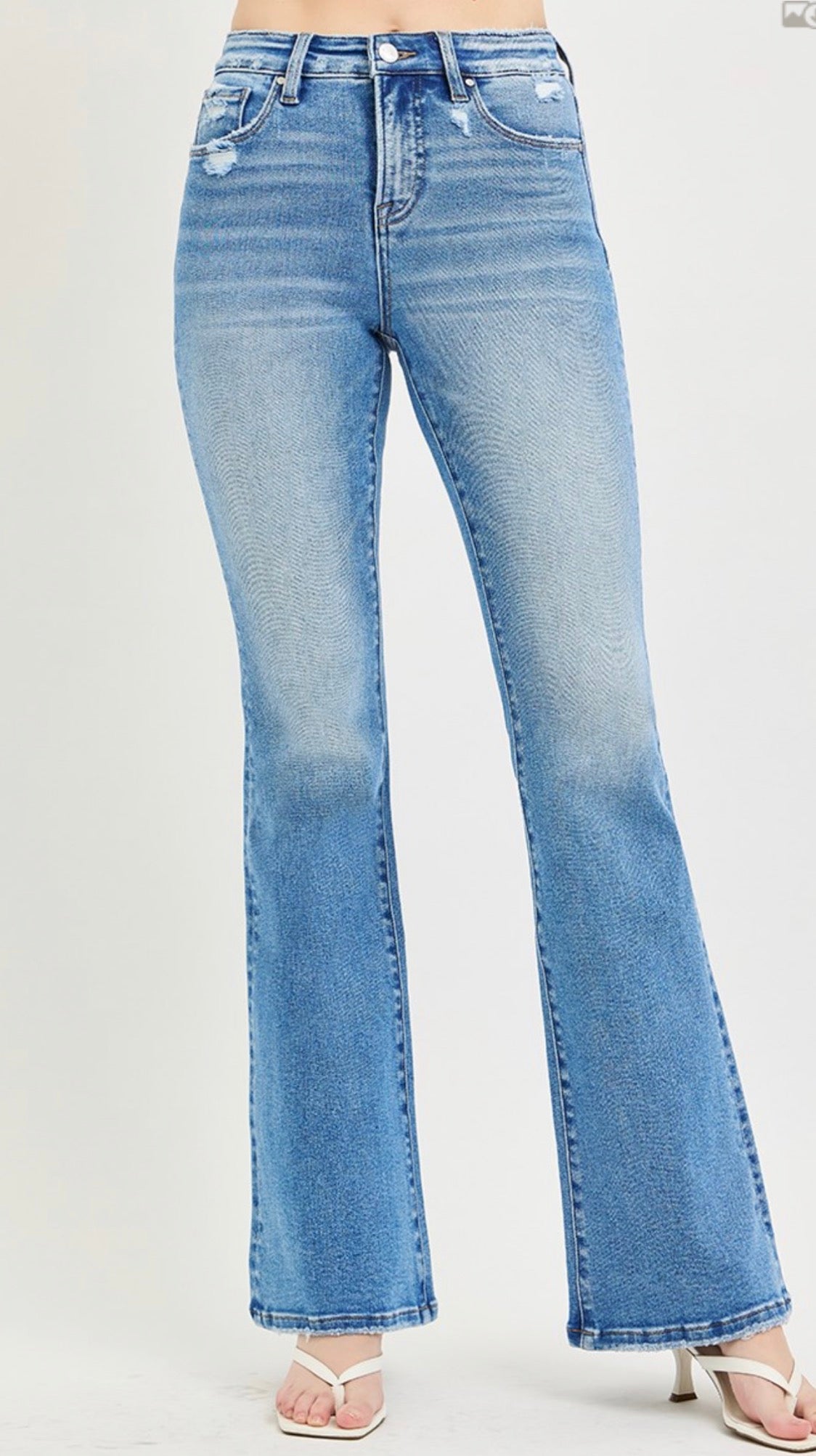 RISEN Wendy High Rise Flare Jeans