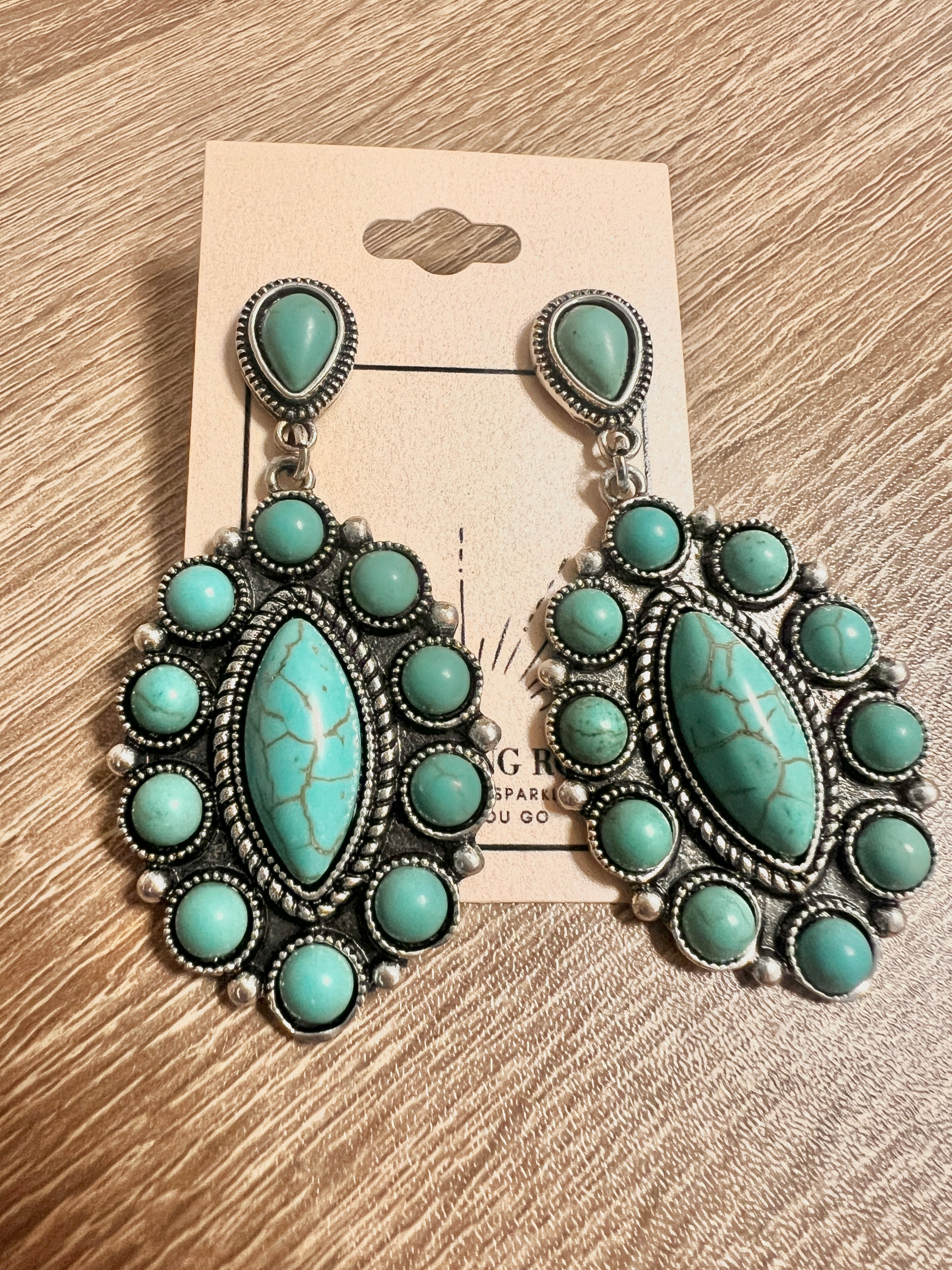 Mae Turquoise Earrings