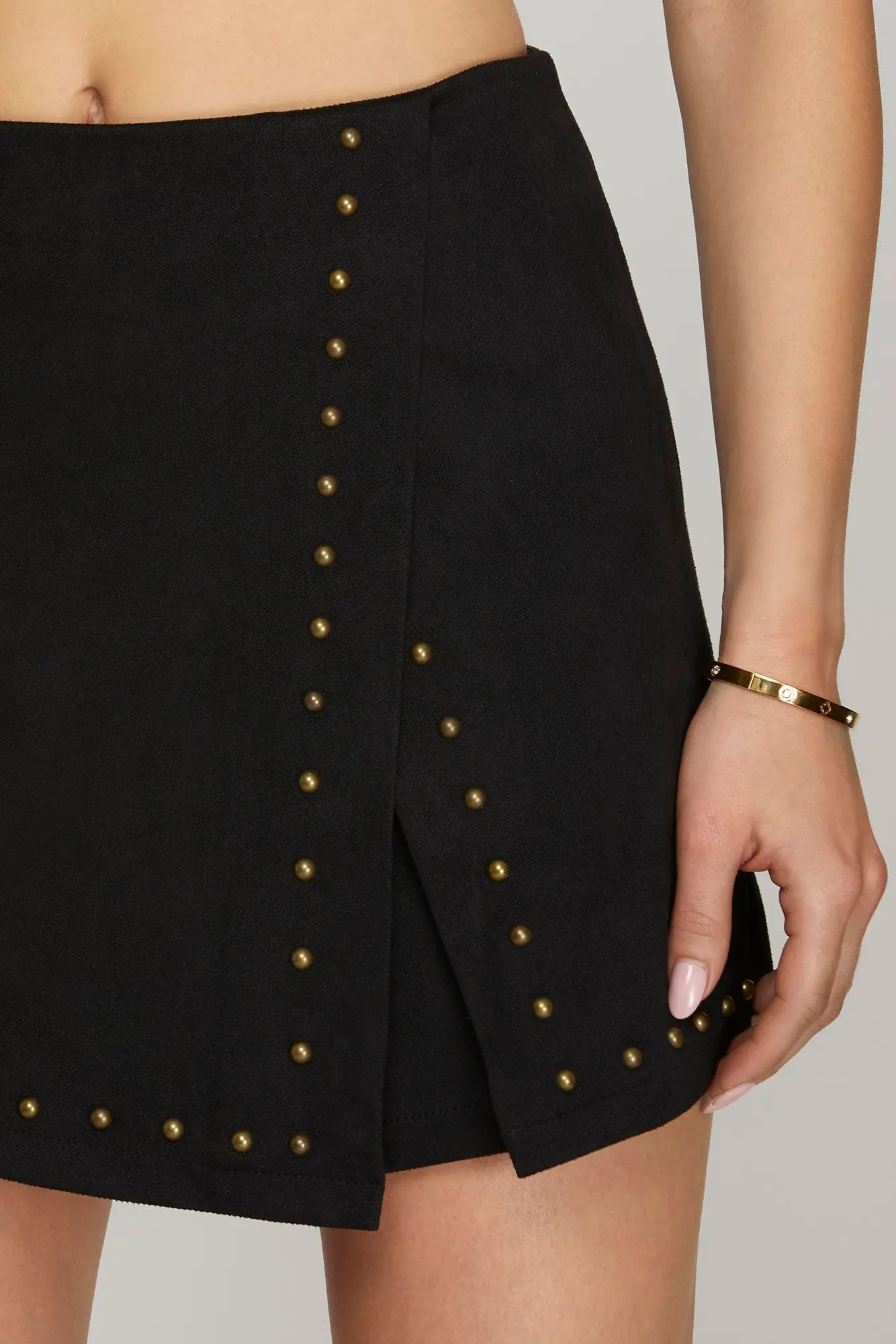 Maeve Stud Mini Skirt Skort