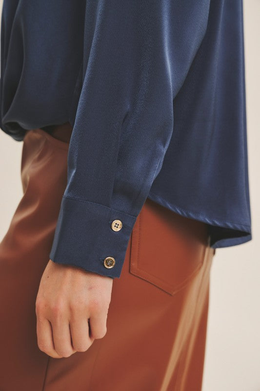 Leighton Ruched Shirt