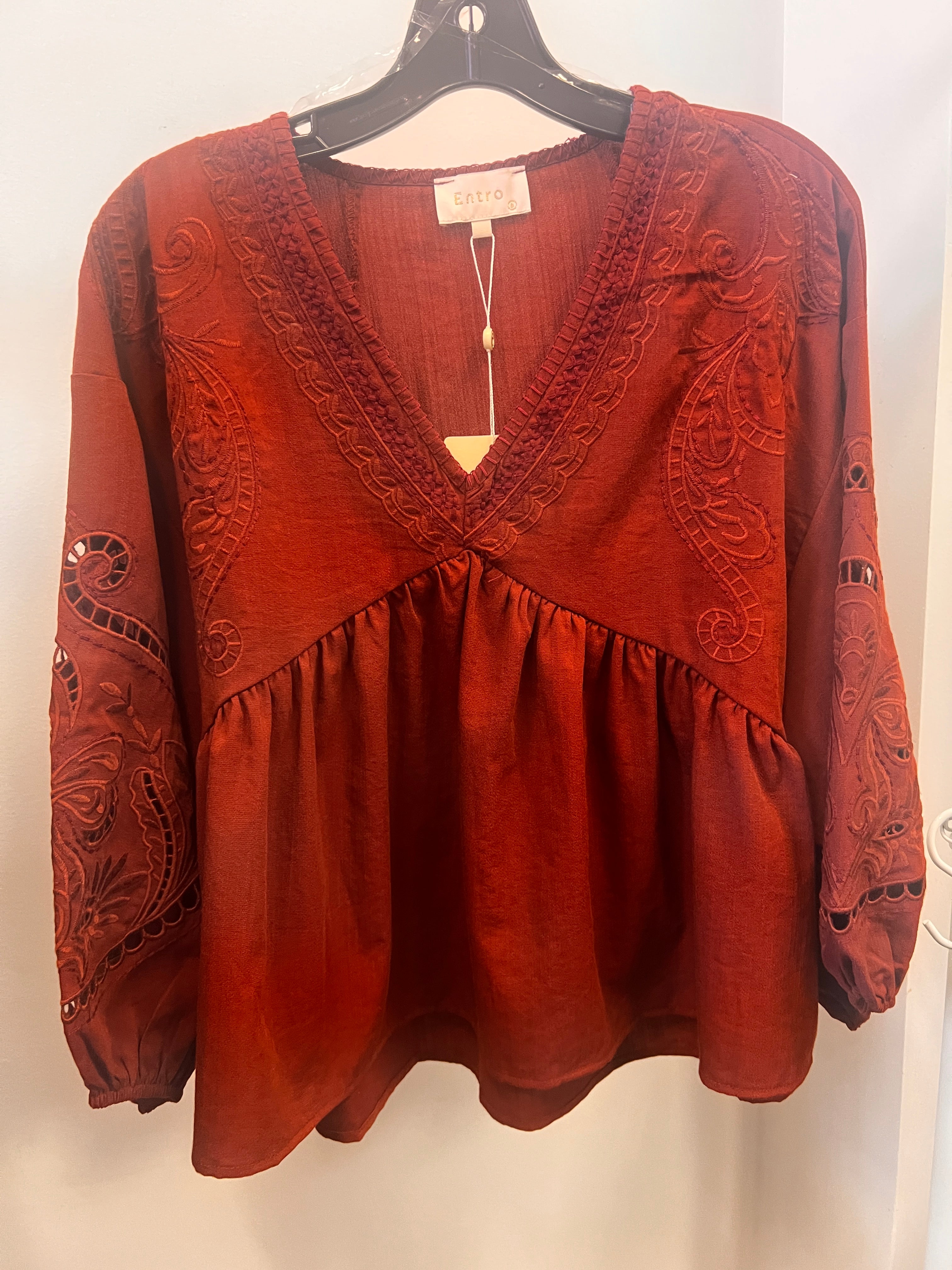 Volmer Embroidered Top