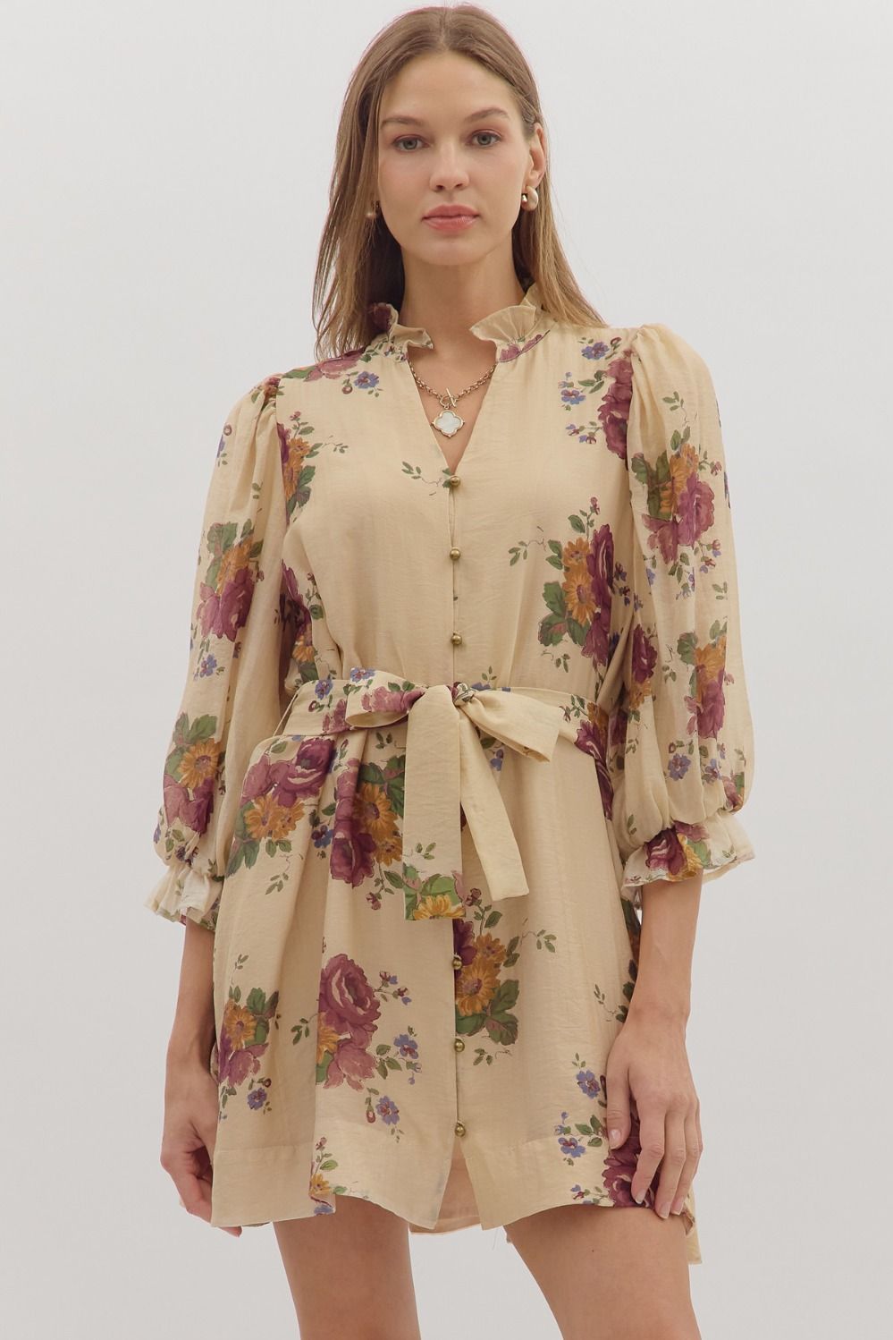 Ramona Floral Mini Dress