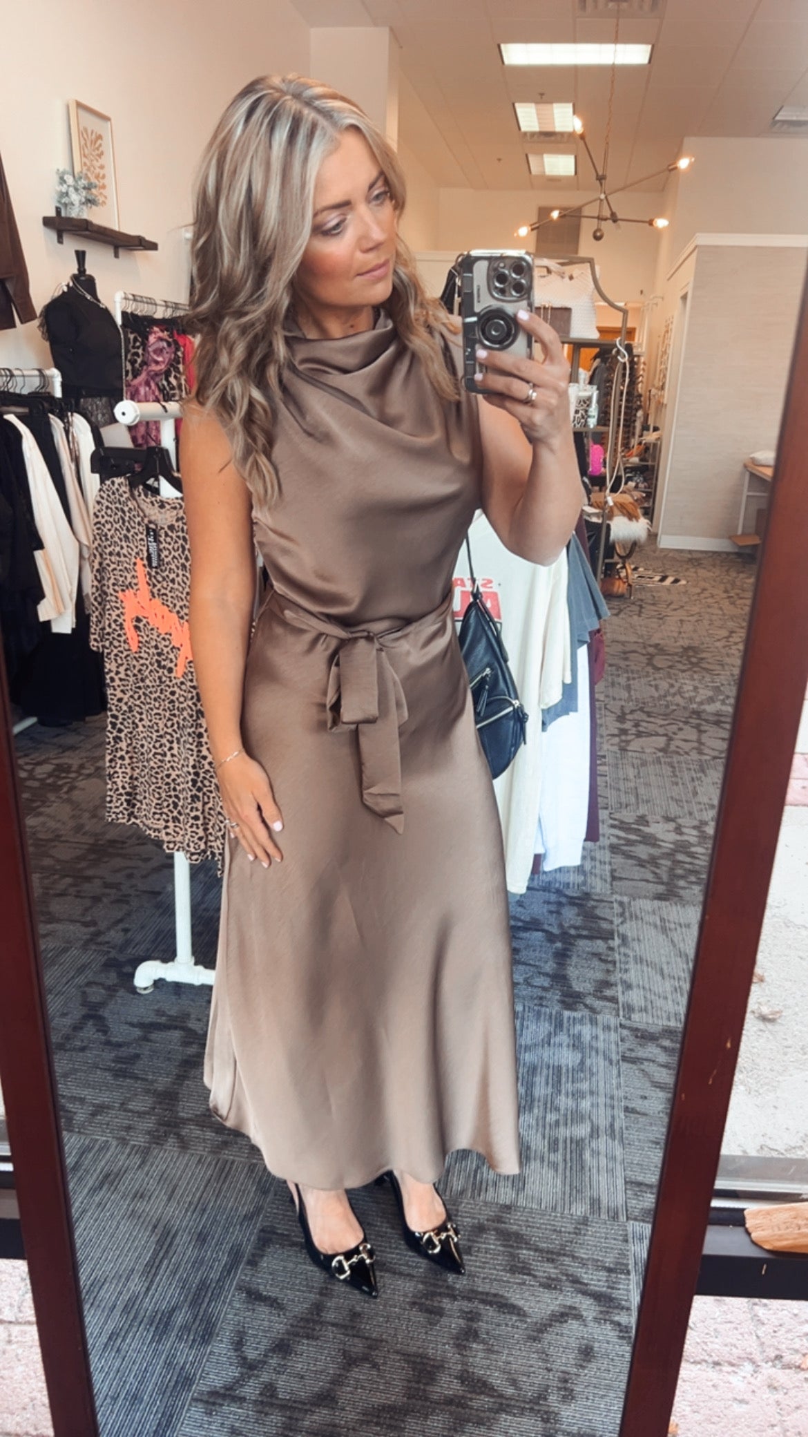 Liah Mock Midi Dress