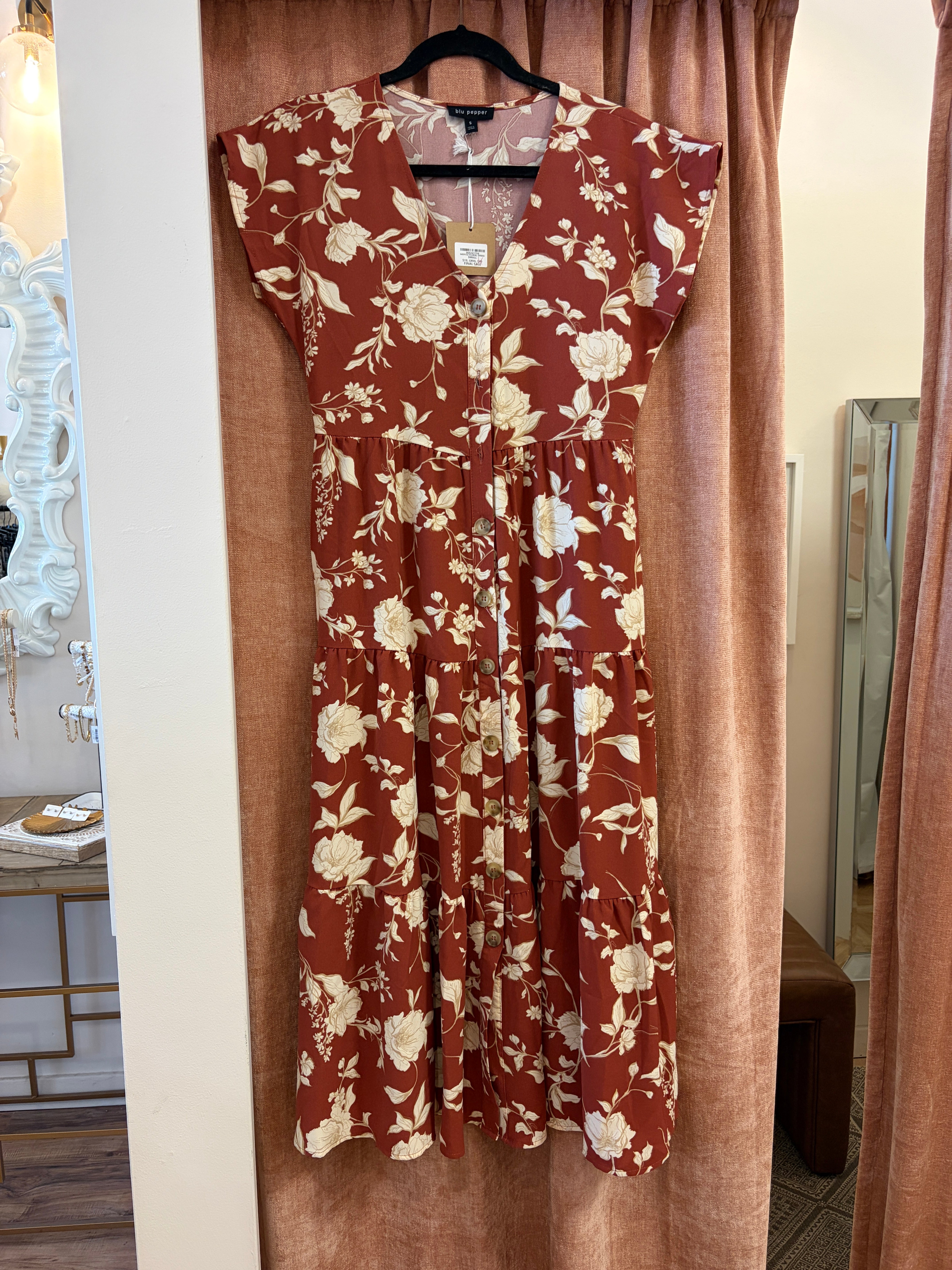Mertle Floral Dress -Small Only! FINAL SALE