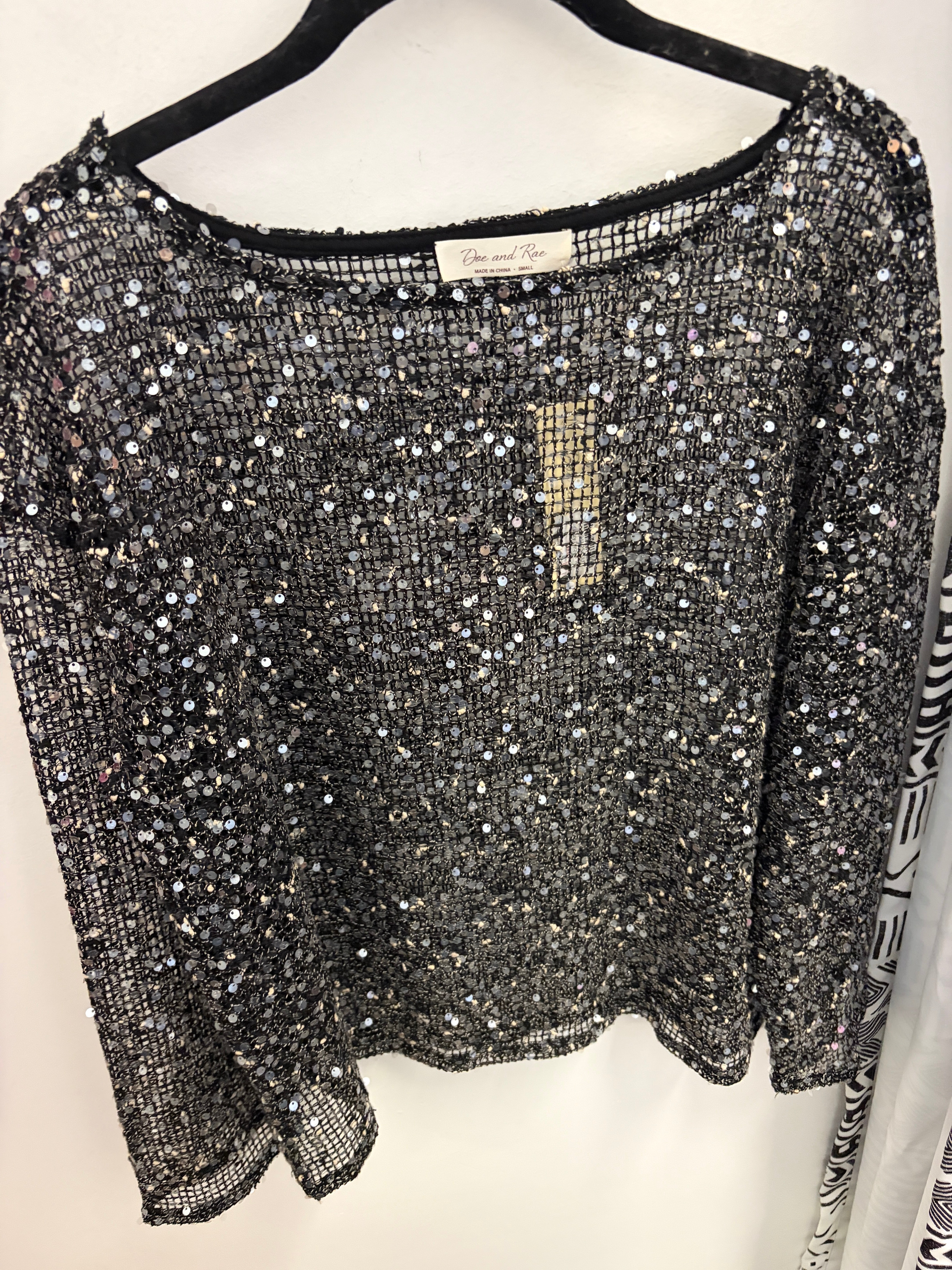 Glitzy Sequin Top FINAL SALE
