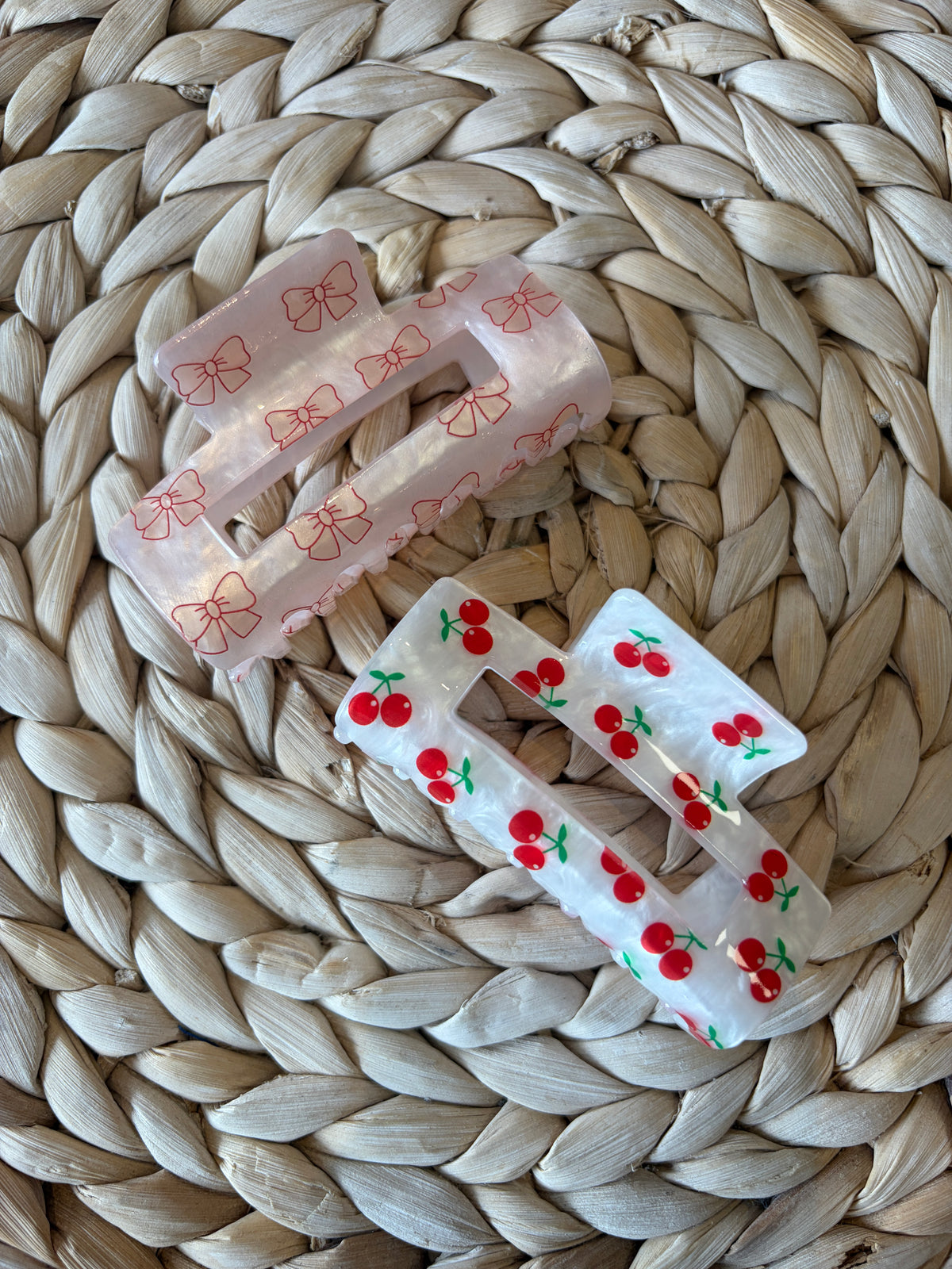 Cherry Or Bow Claw Clip (2 Options!)