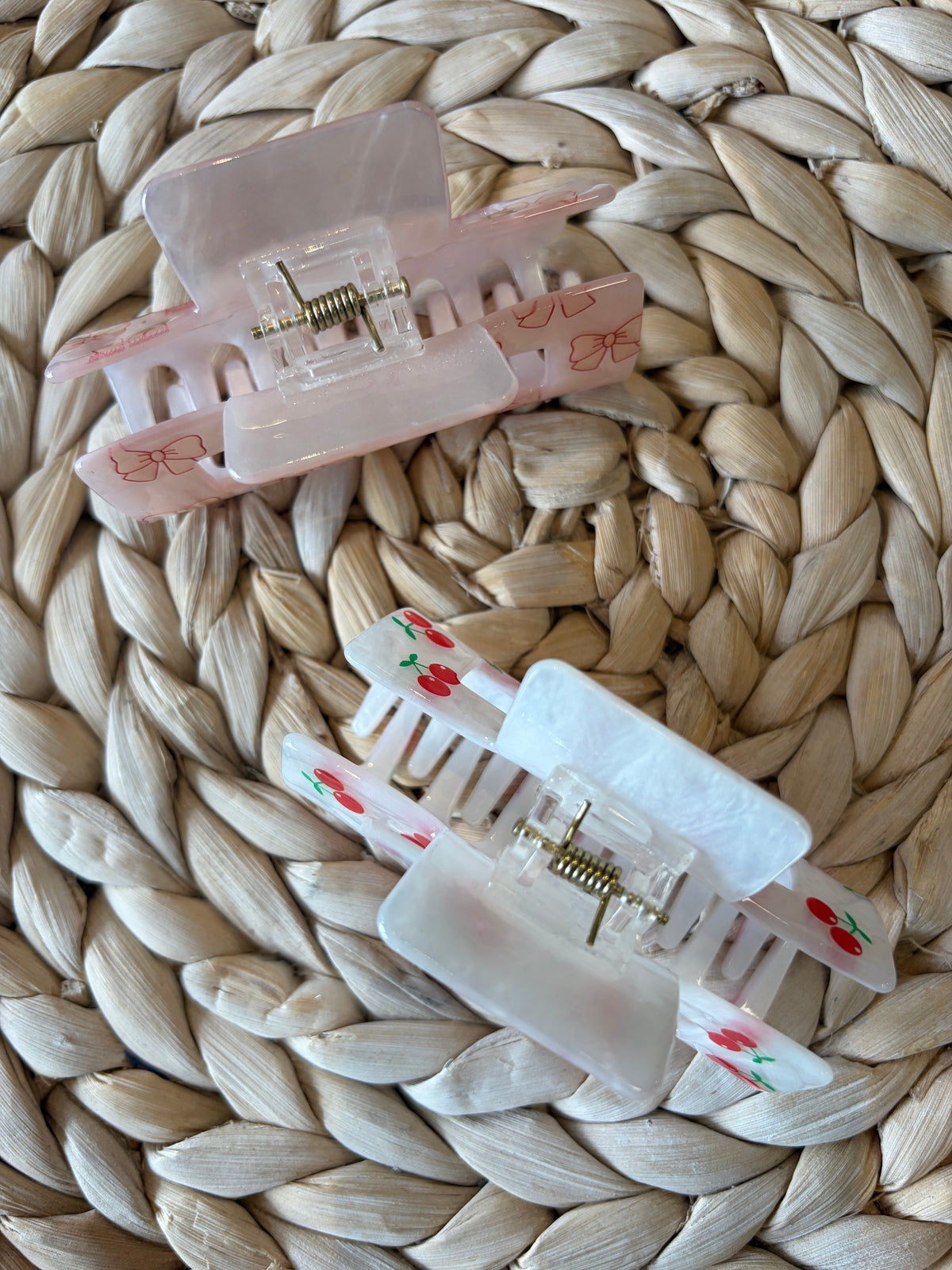 Cherry Or Bow Claw Clip (2 Options!)