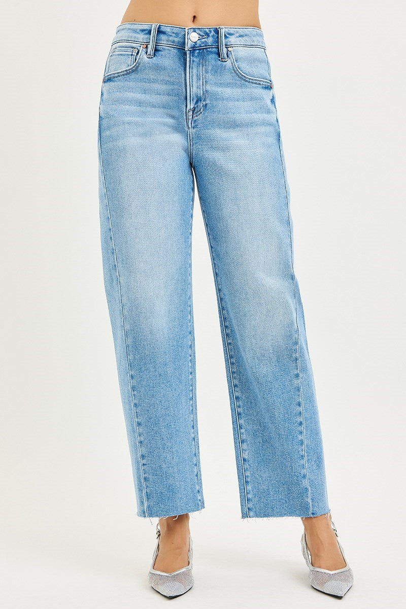 RISEN Craig Cropped Barrel Jeans