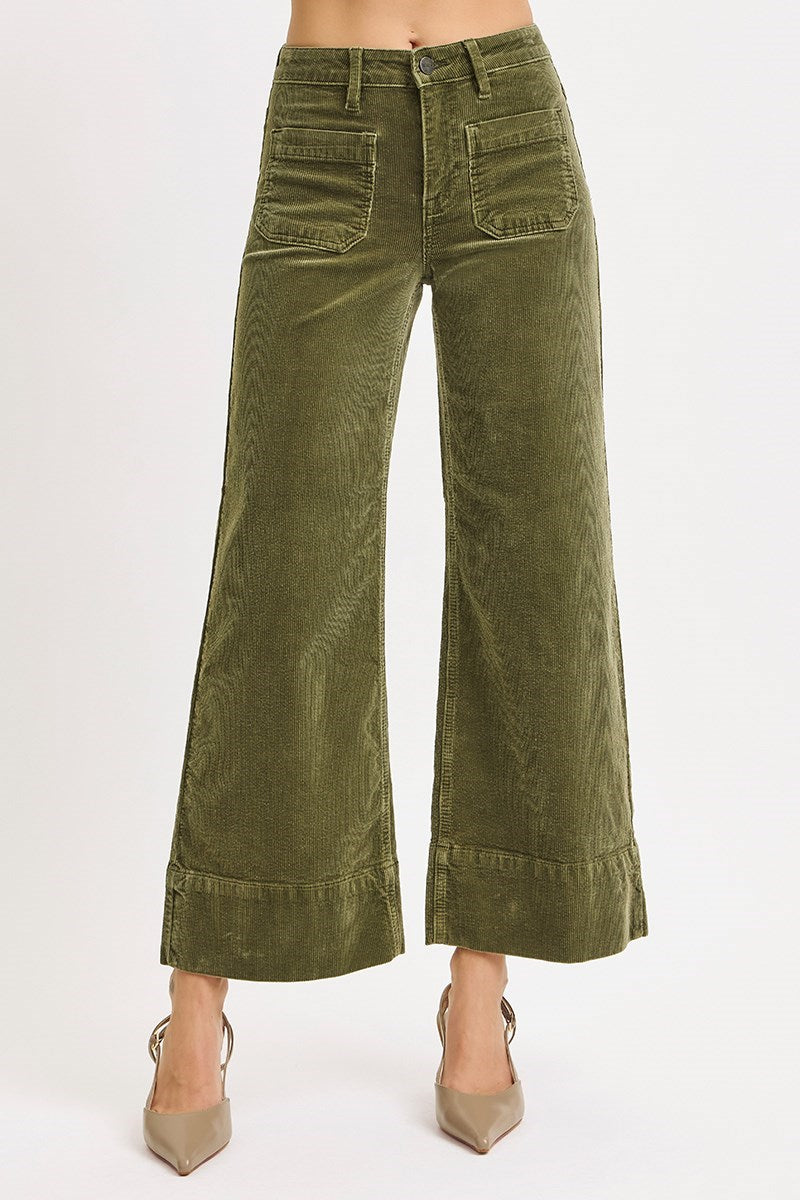 RISEN Warner High Rise Wide Corduroy Pants PREORDER