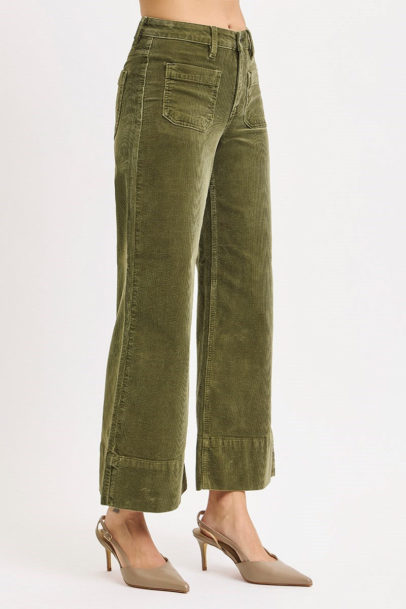 RISEN Warner High Rise Wide Corduroy Pants PREORDER