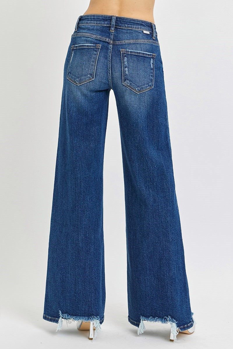 RISEN Bayle Wide Mid Rise Jeans PREORDER
