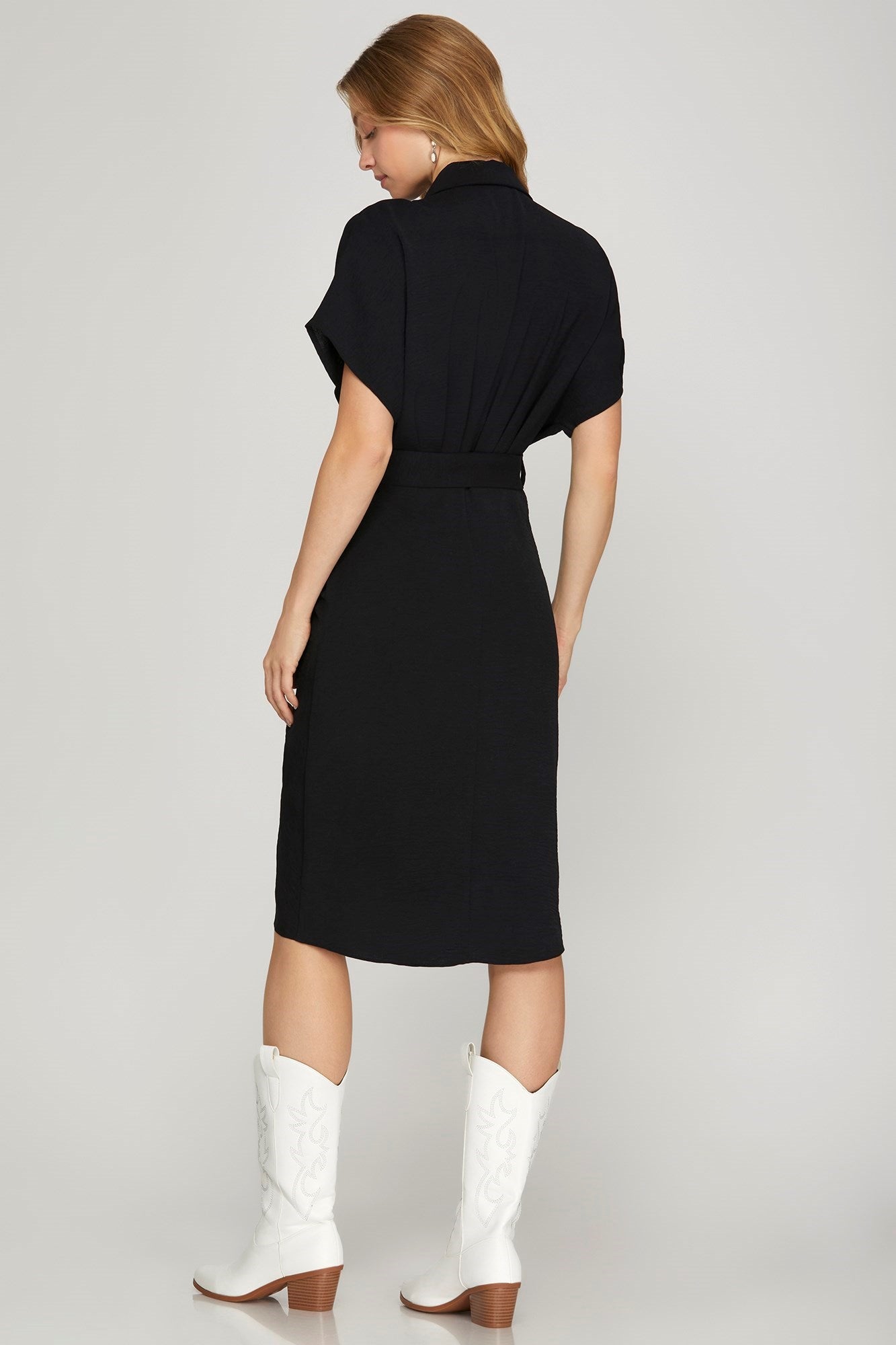 Murlin Ruched Midi Dress