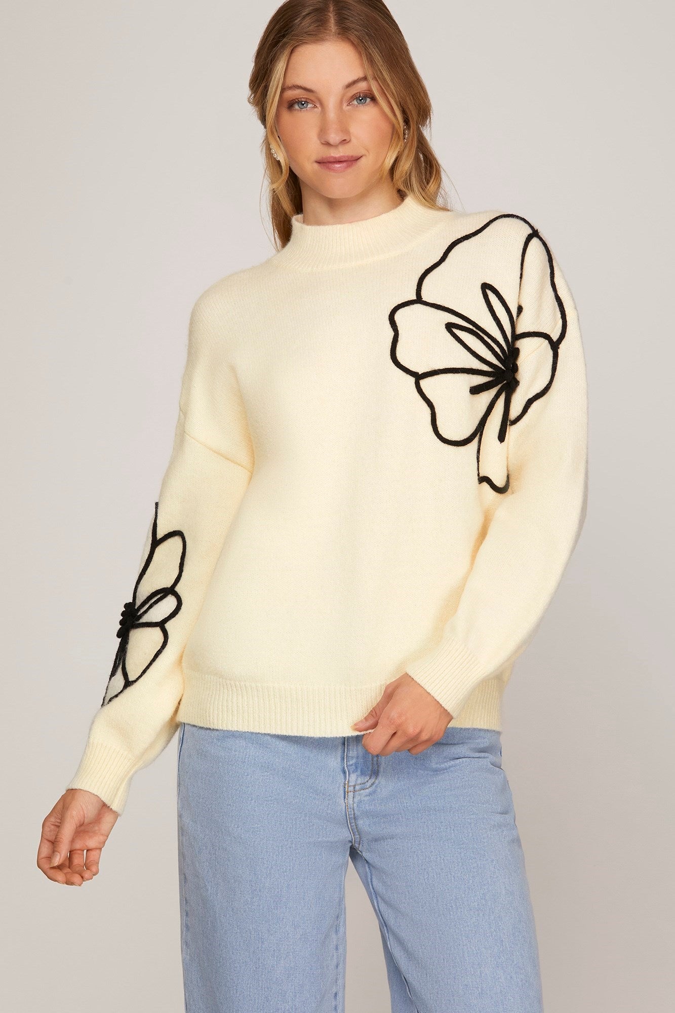 Lawrence Floral Sweater FINAL SALE