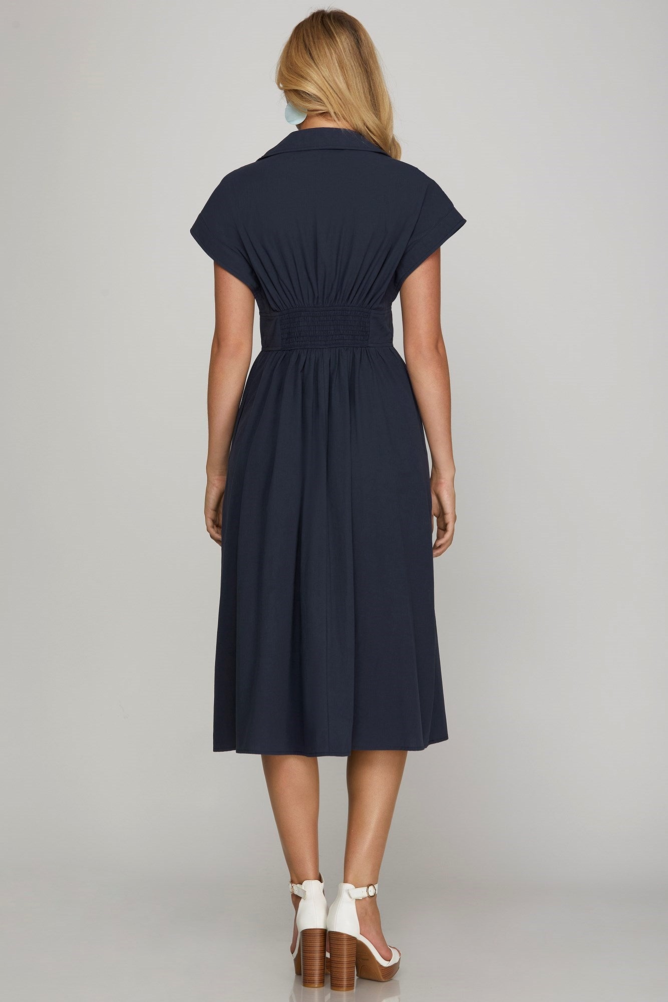 Michala Midi Zip Dress
