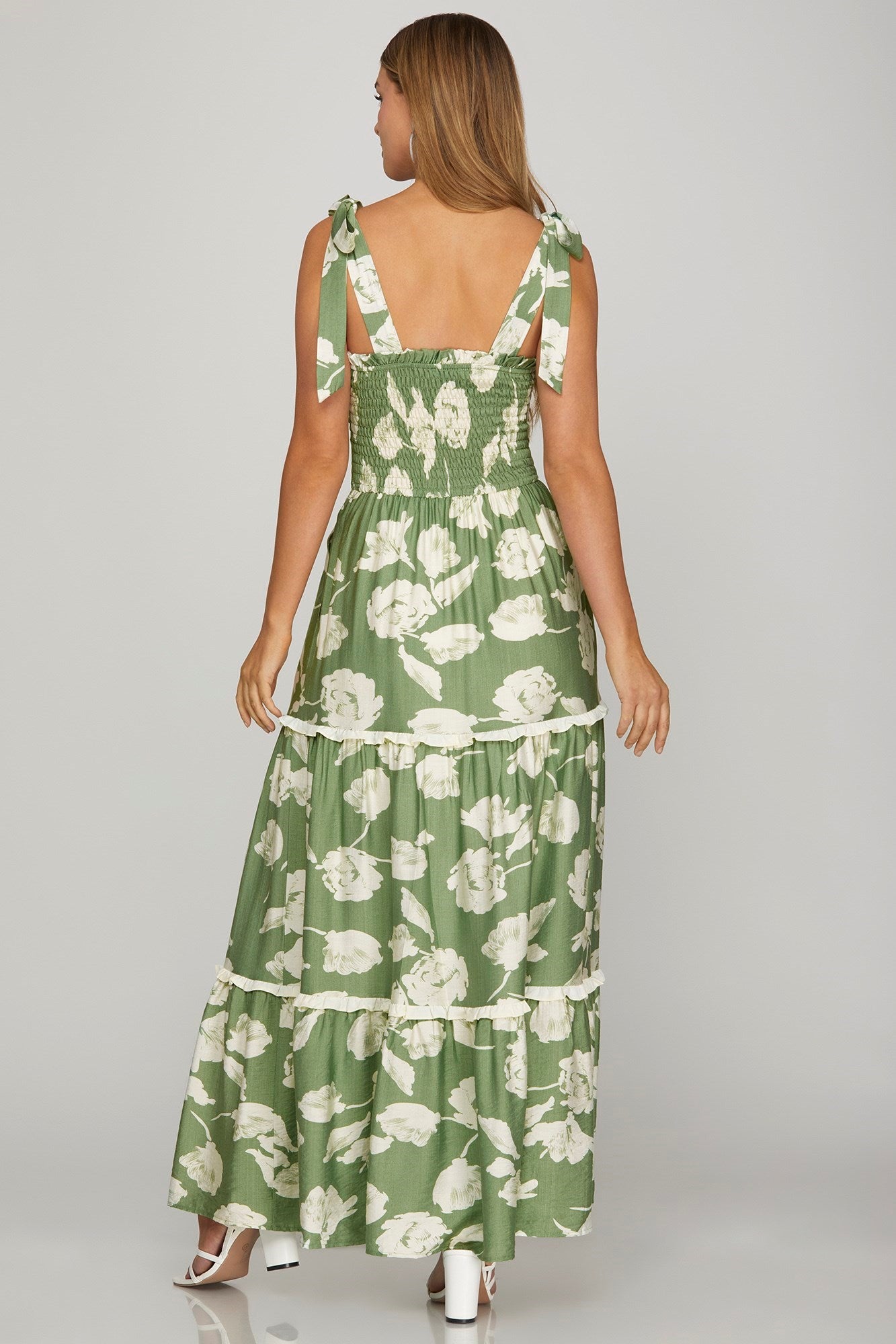 Micks Floral Maxi Dress