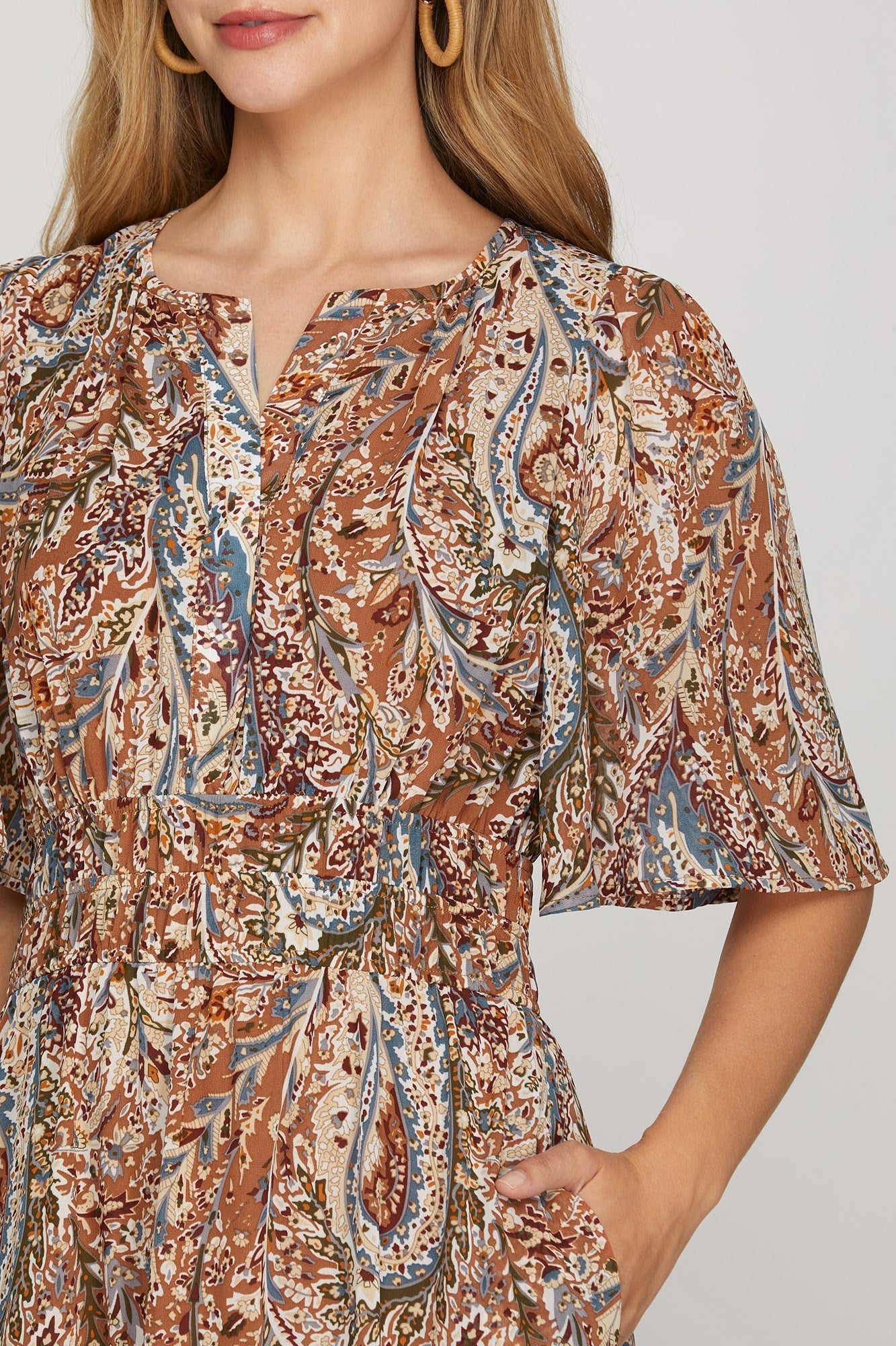 Maxine Print Dress