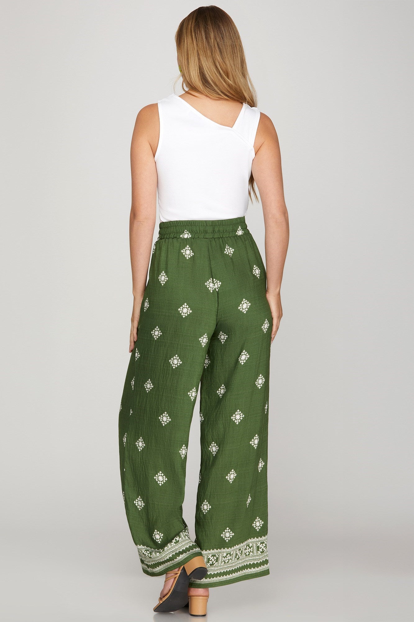 Melonie Print Pants