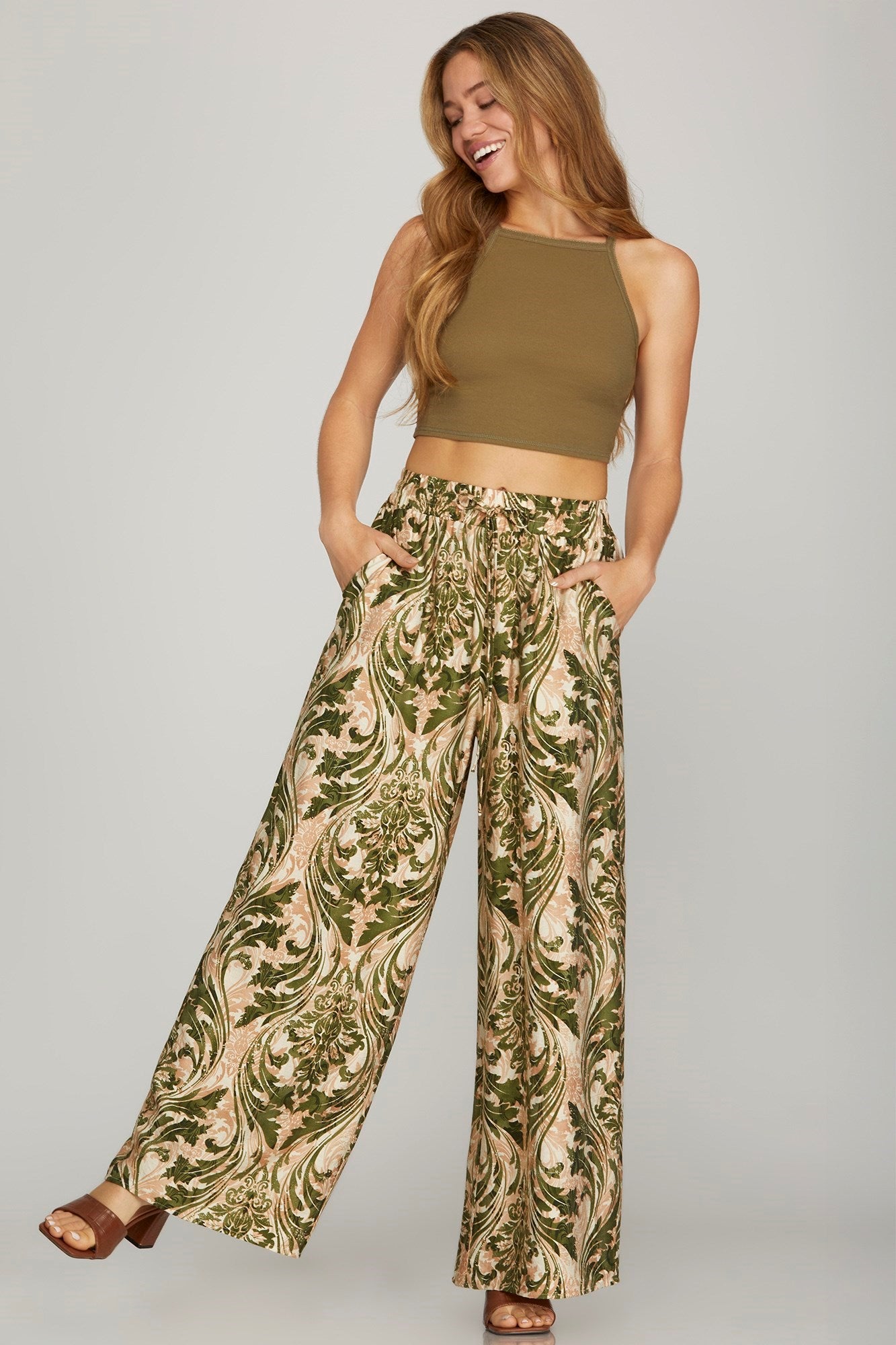 Marka Print Pants