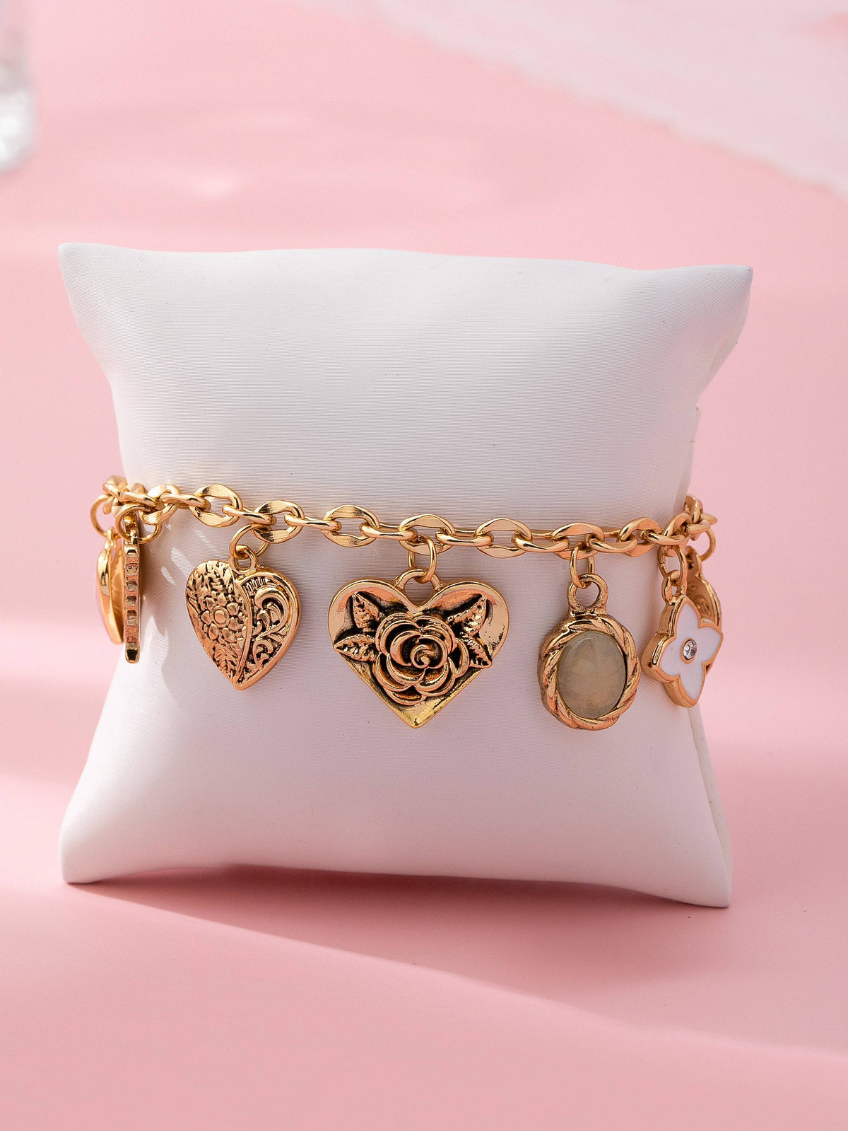 Cressa Gold Charm Bracelet