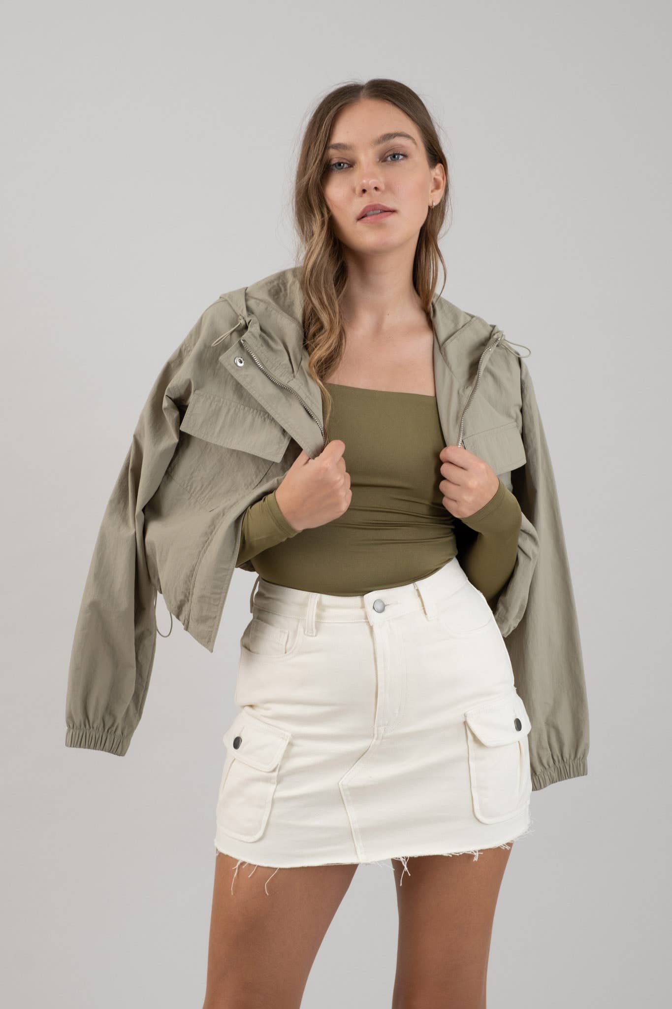 Zayne Zip Windbreaker Jacket
