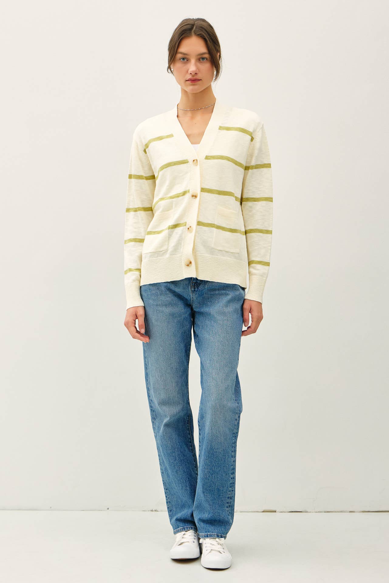 Fredie Stripe Cardigan
