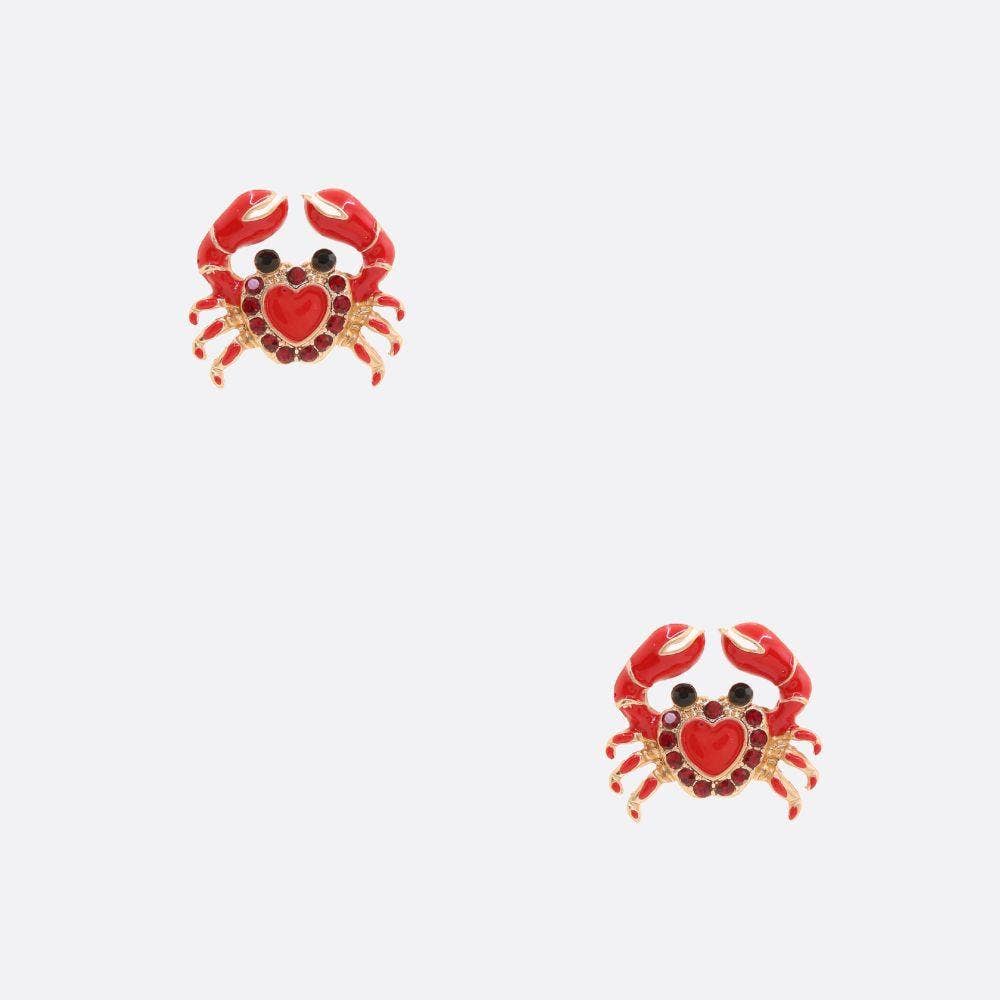 Cory Crab Earrings