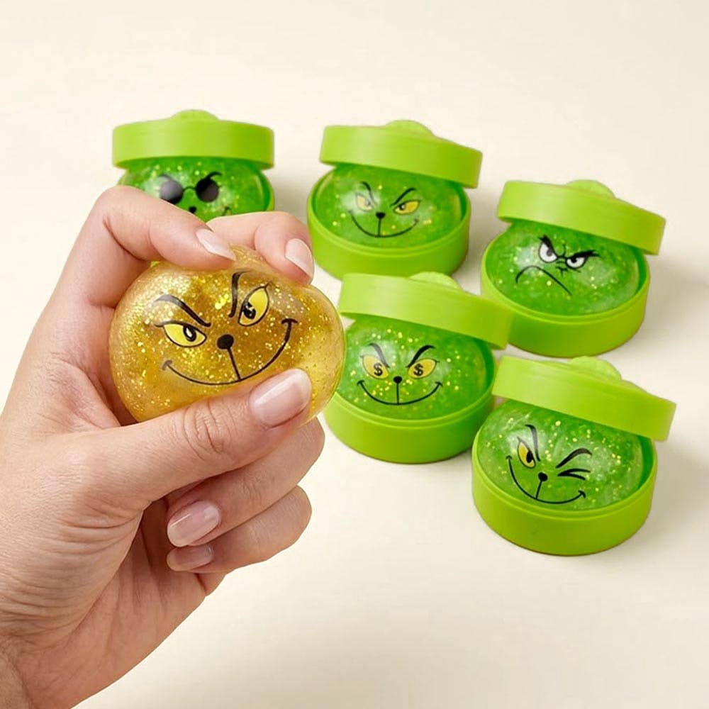Grinch Dumpling Mystery Squishy Toy