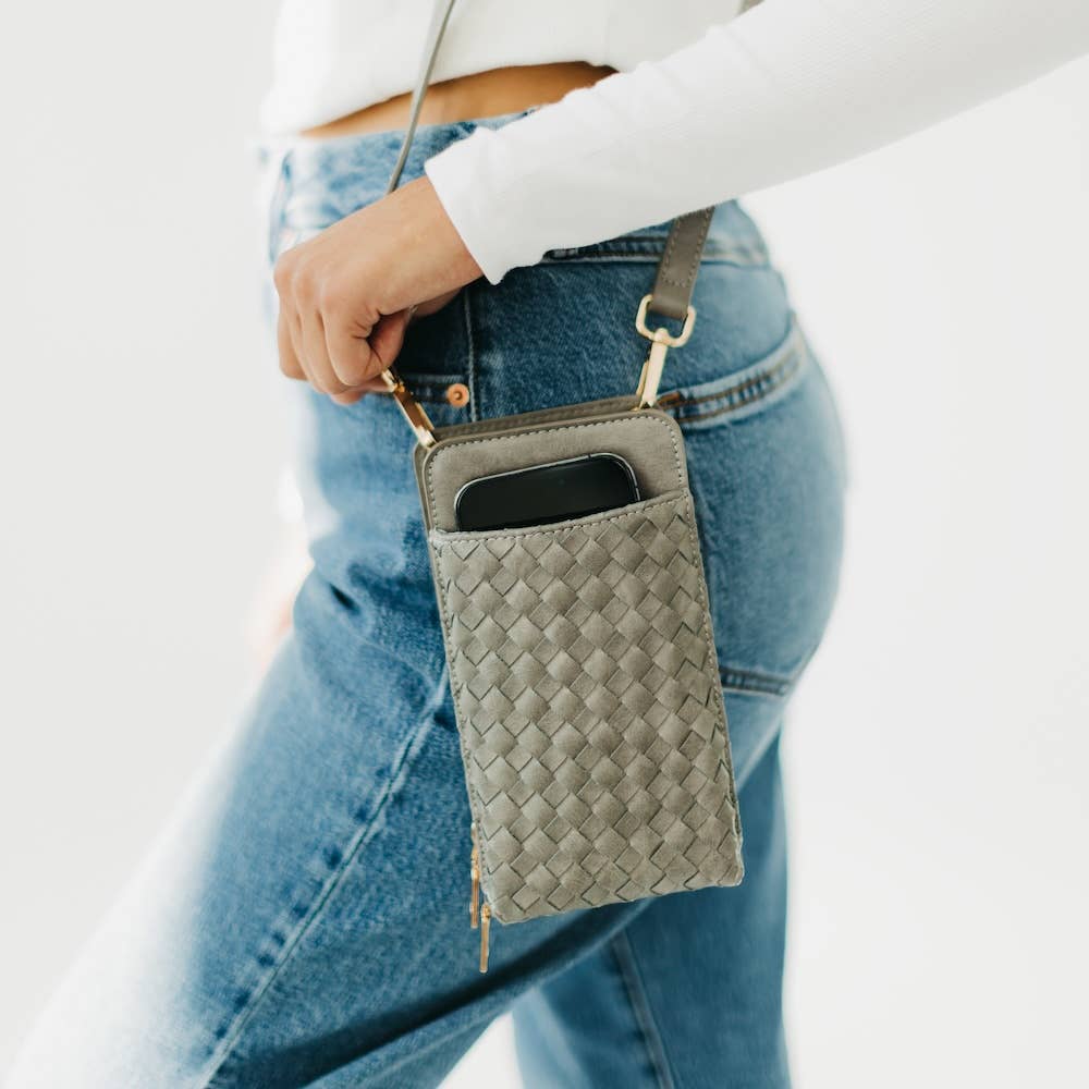 Blaine Woven Double Duty Phone Bag (4 Colors!)