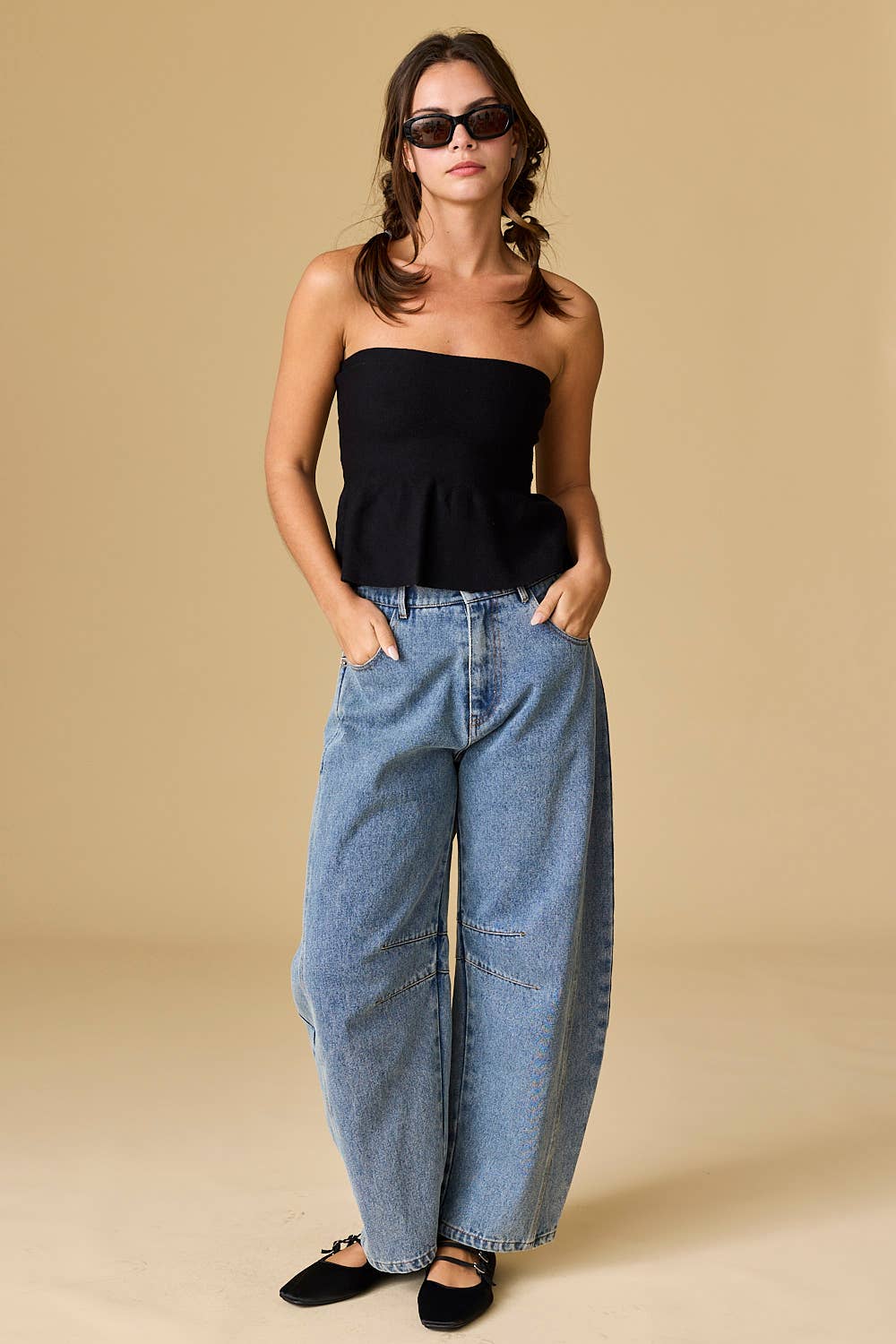 Ellie Strapless Top