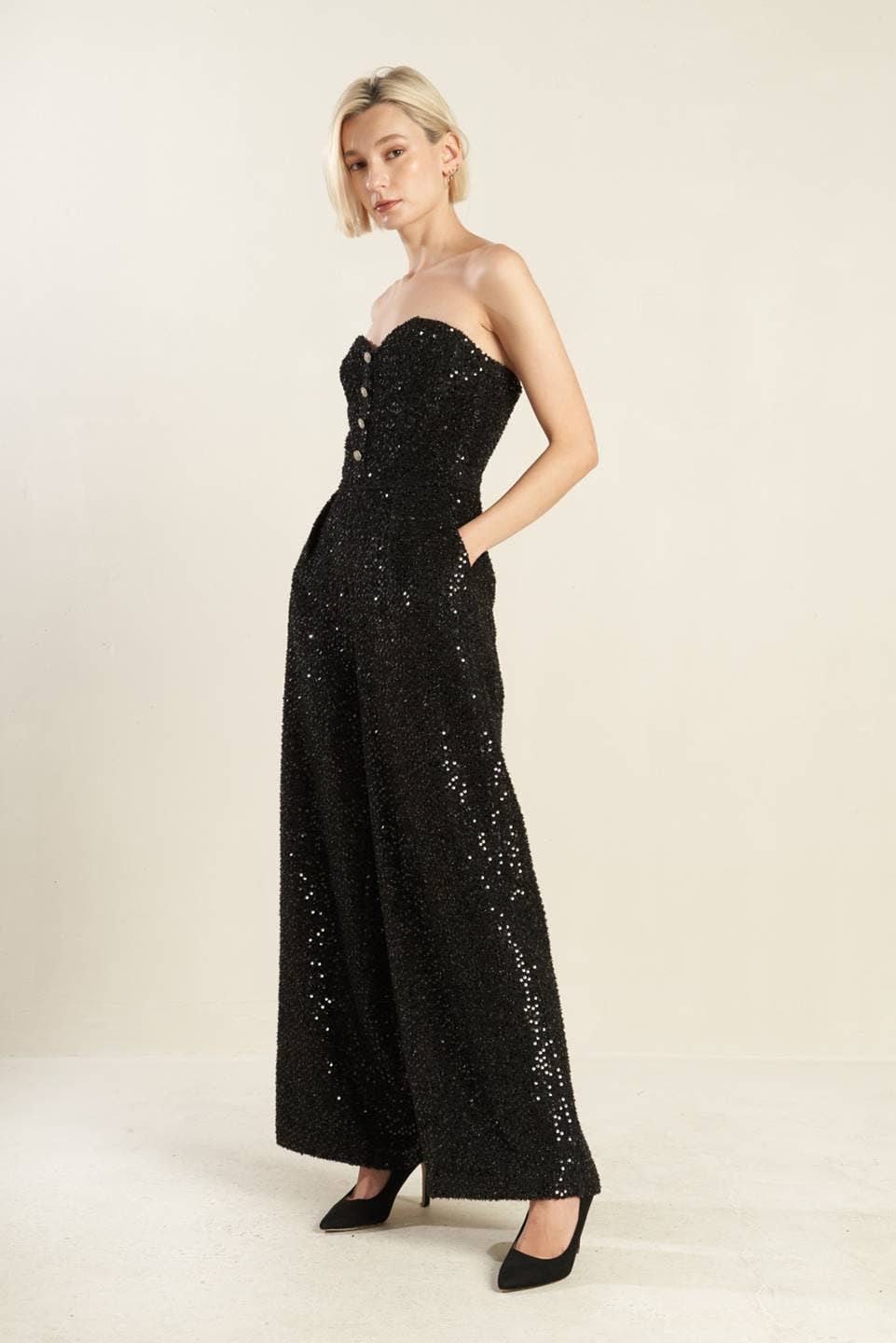 Vayda Sequin Jumpsuit FINAL SALE