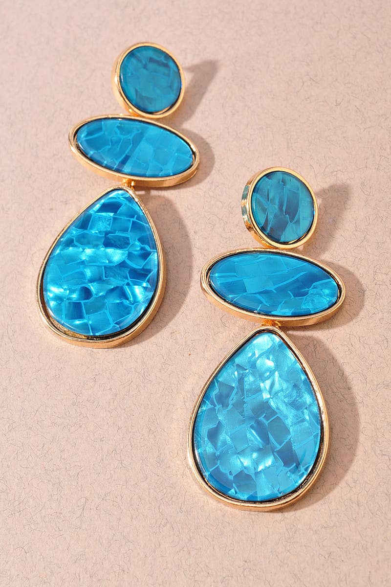 Revis Stone Drop Earrings