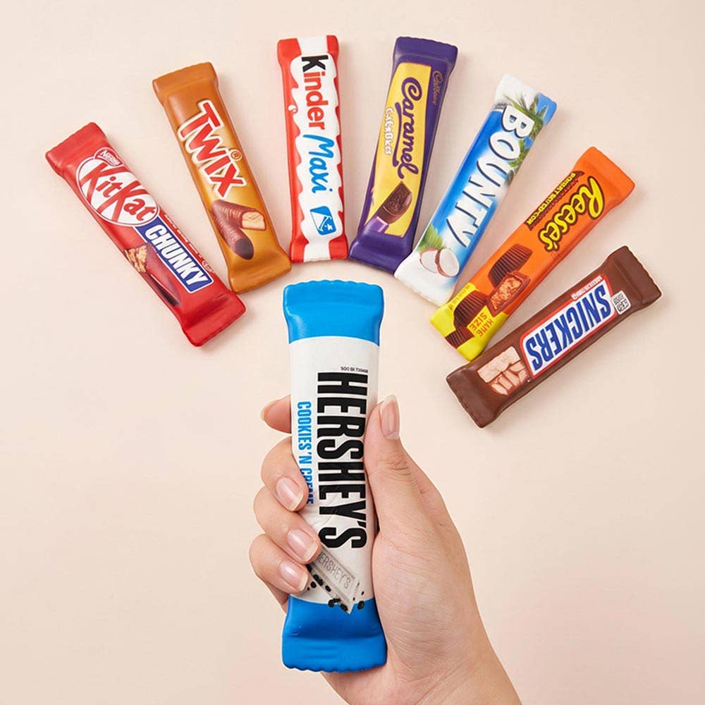 Assorted Candy Bar Squeeze Squishy Toy