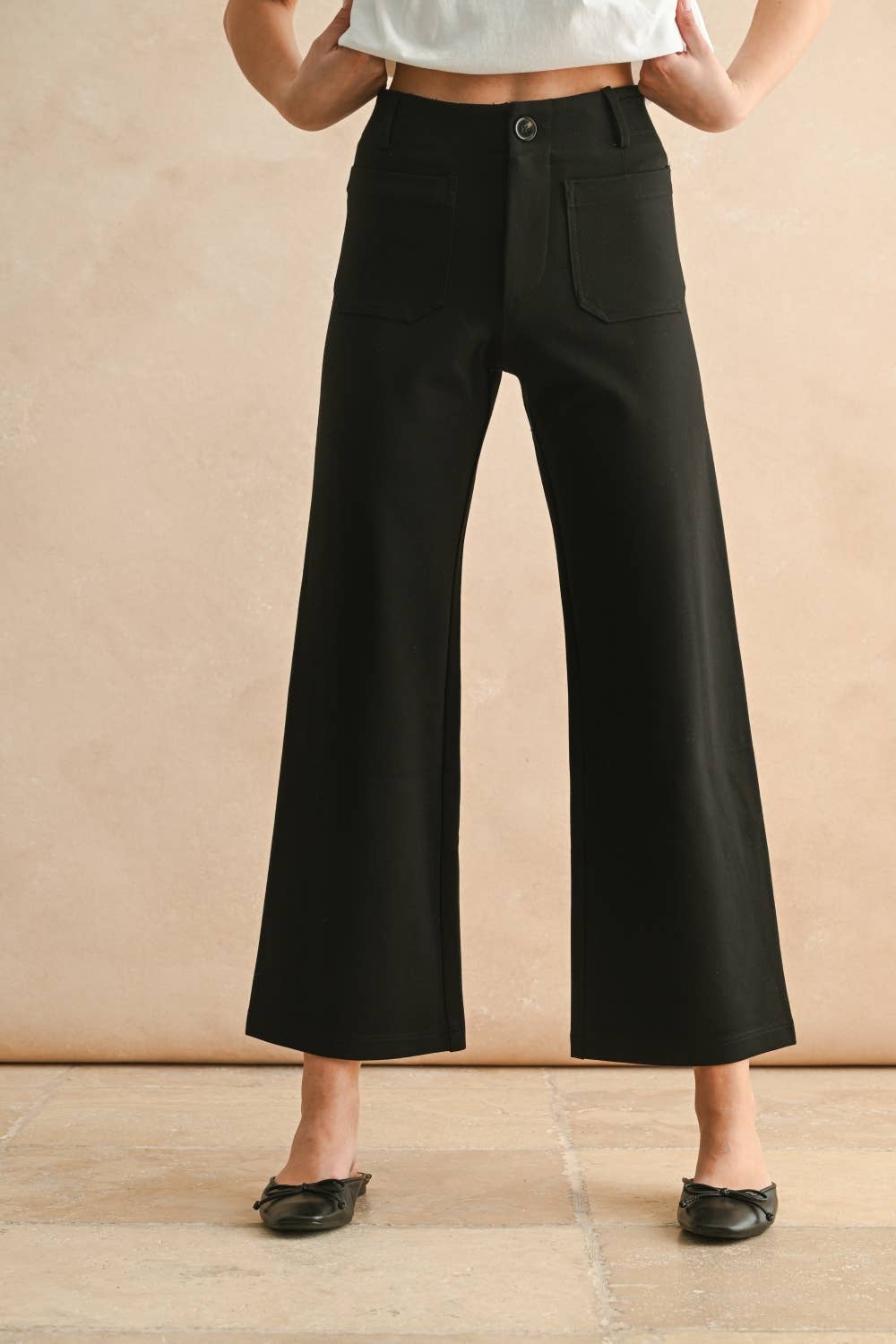 Viona Ponte Crop Pants