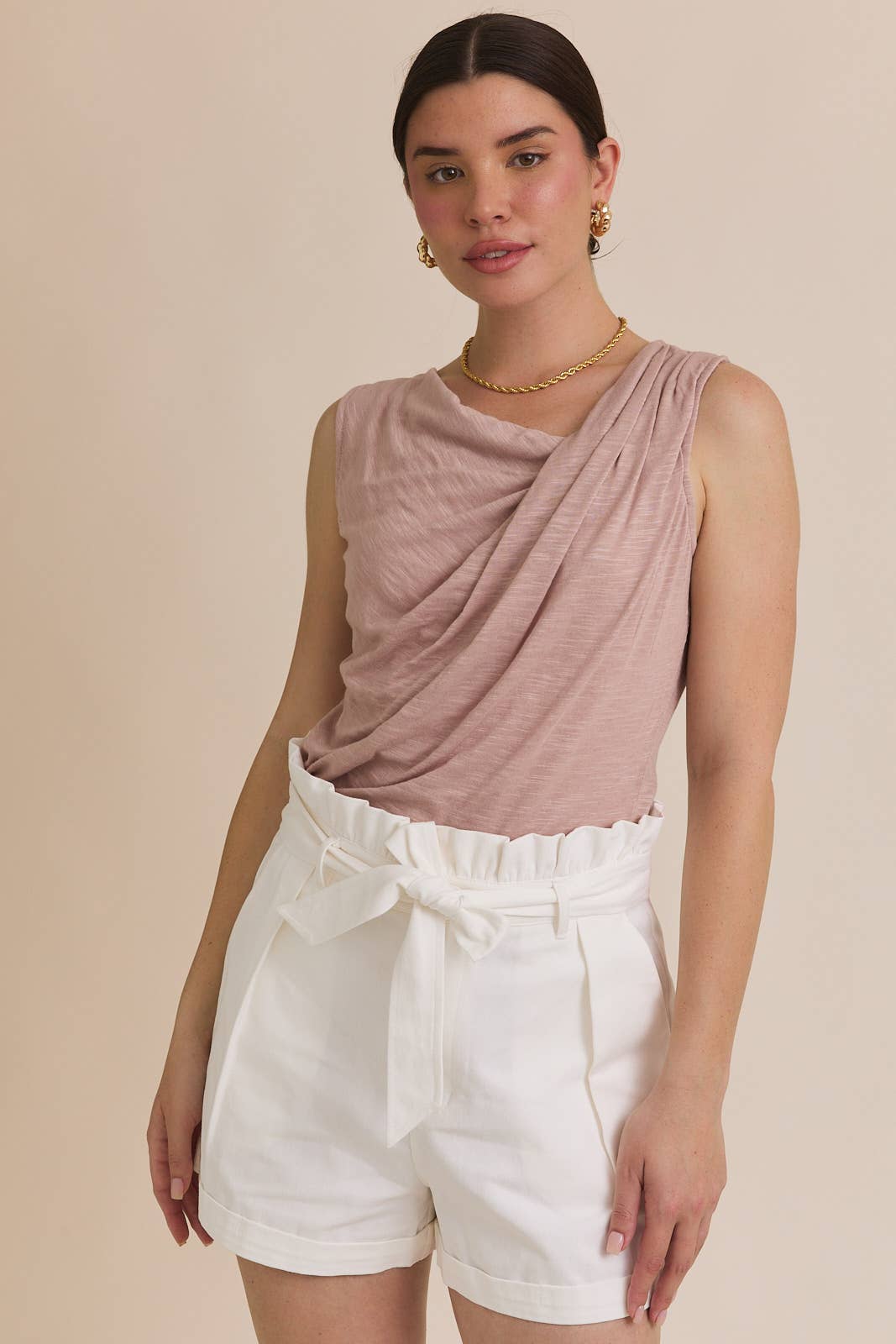 Vanity Shirred Tank