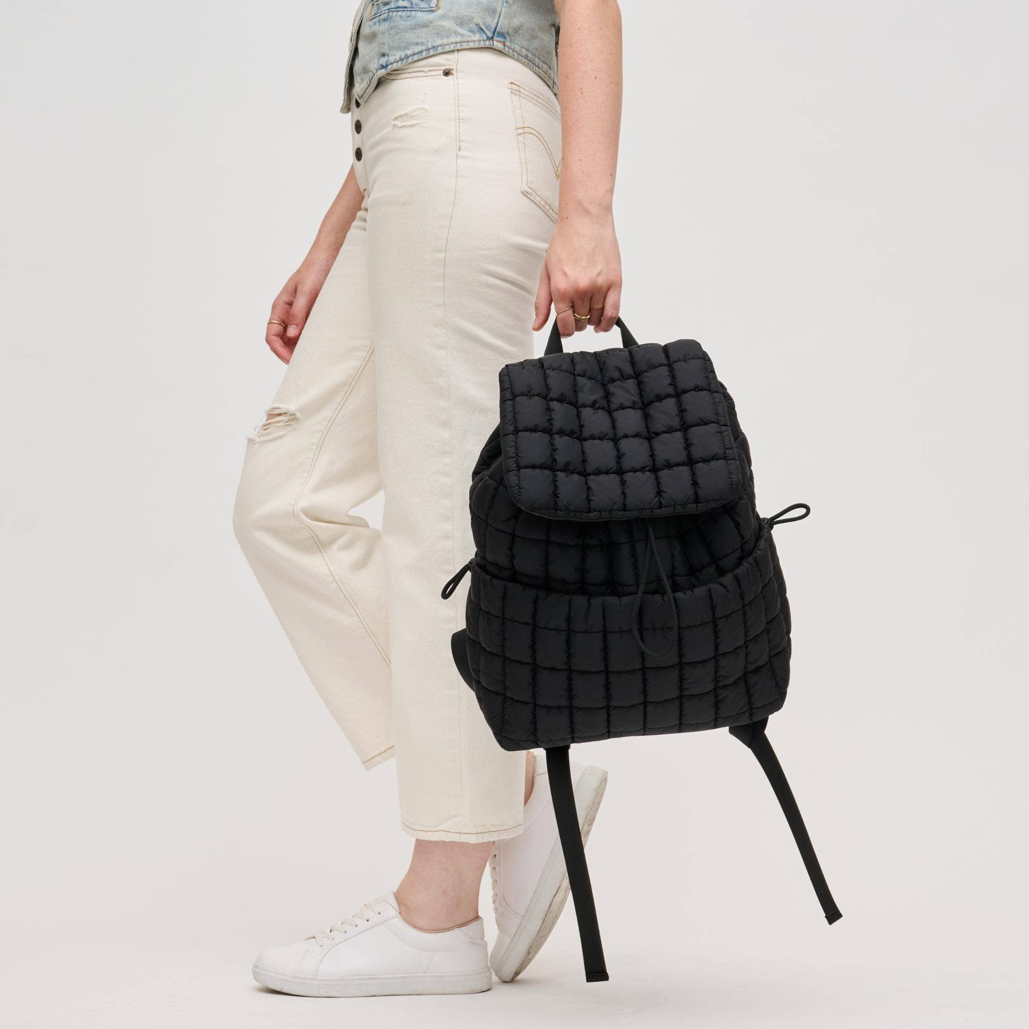 Alex Quilted Puffer Backpack