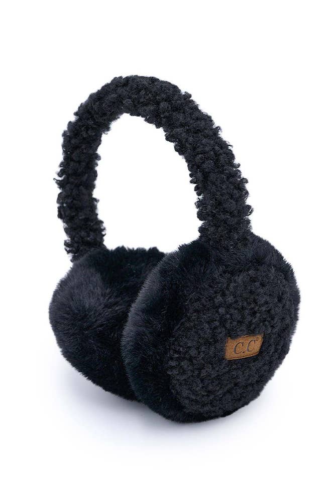 C.C Faux Fur Sherpa Earmuffs (5 Colors!)