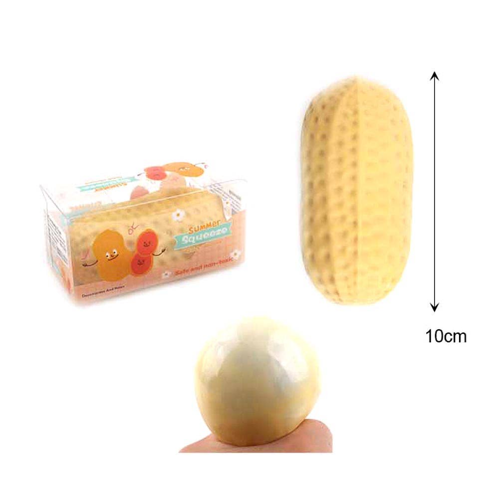 Crunchy Peanut Squeeze Squishy Toy
