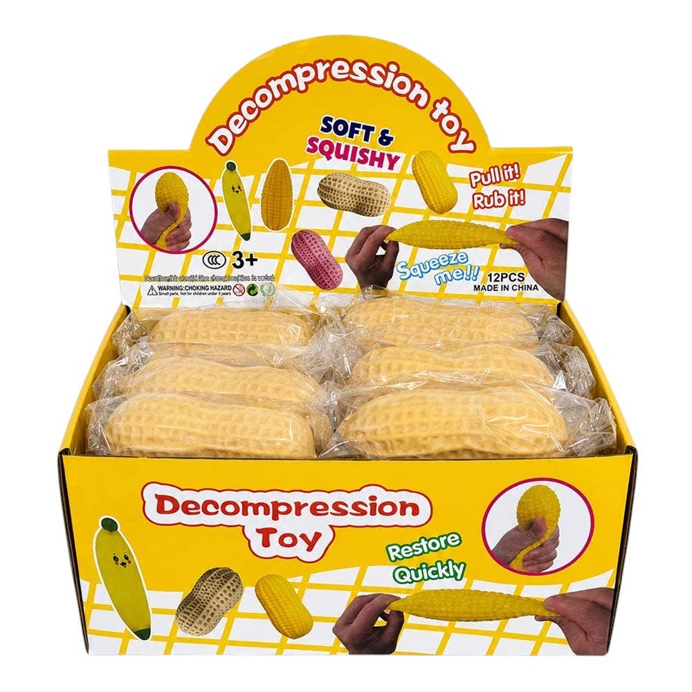 Peanut Shaped Squishy Toy