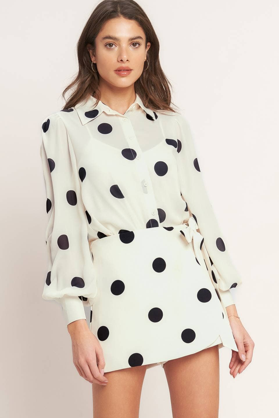 Gavin Polka Dot Blouse