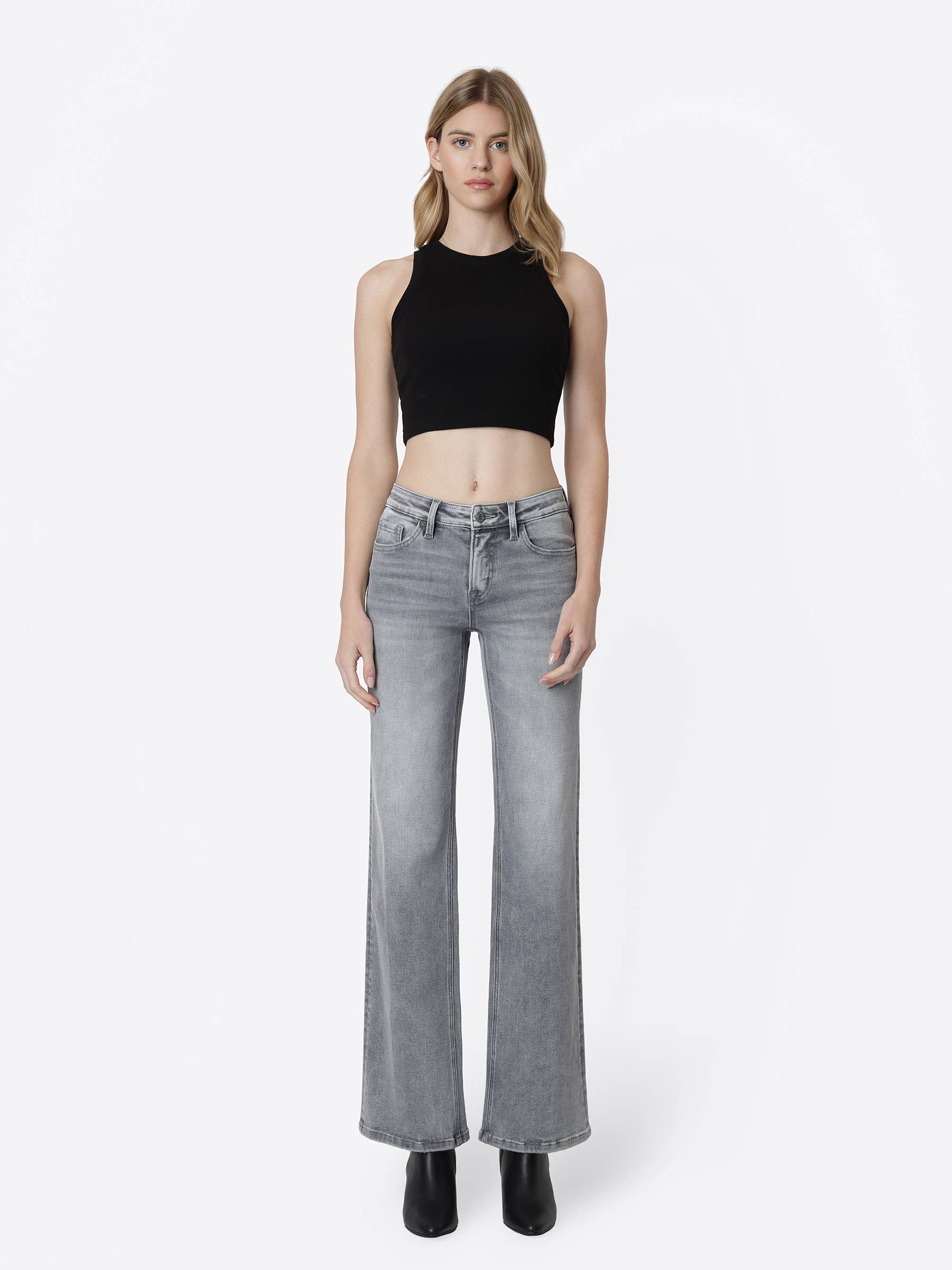 Vervet Rodan Mid Rise Vintage Flare Jeans
