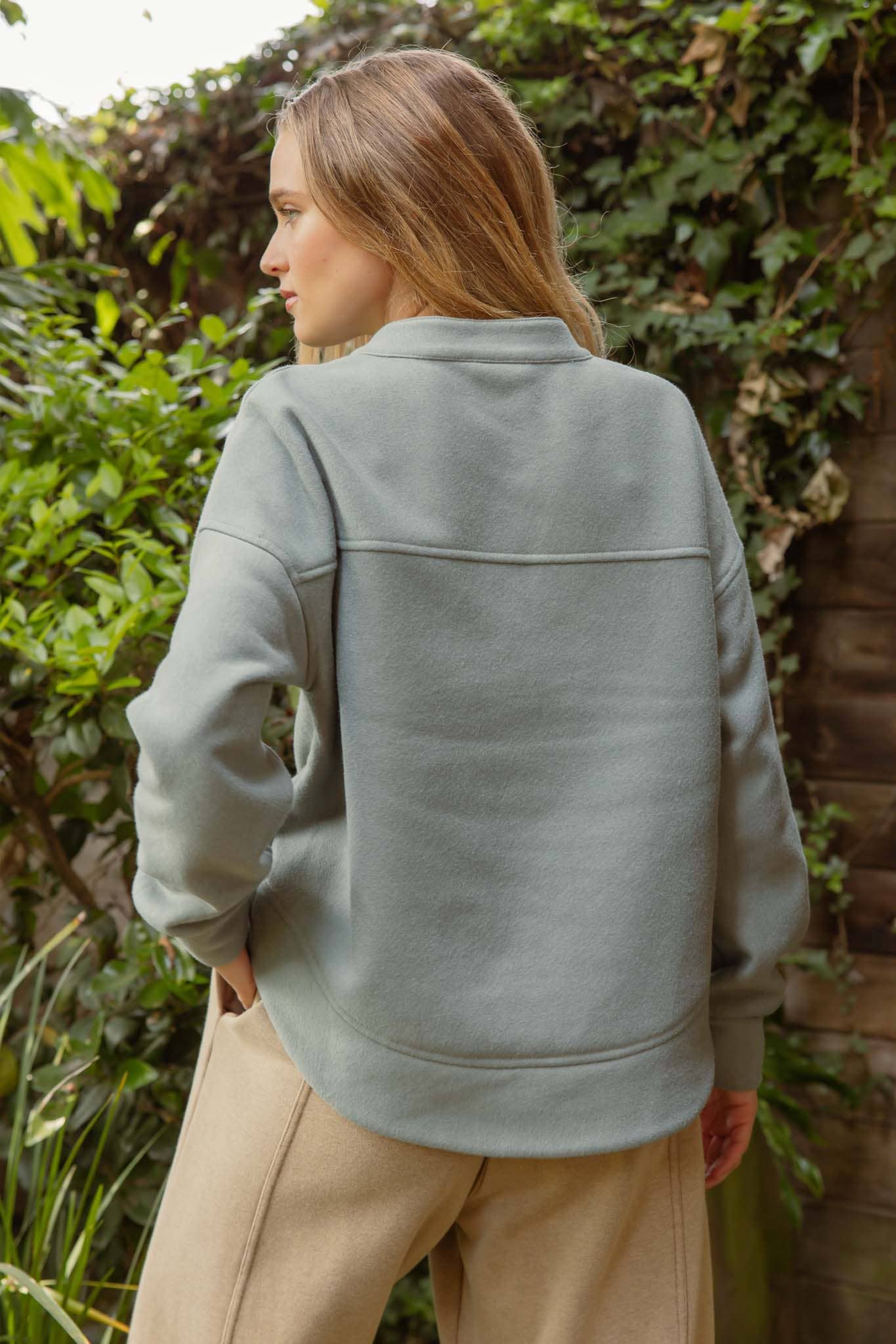 Sanka Spliced Grommet Top