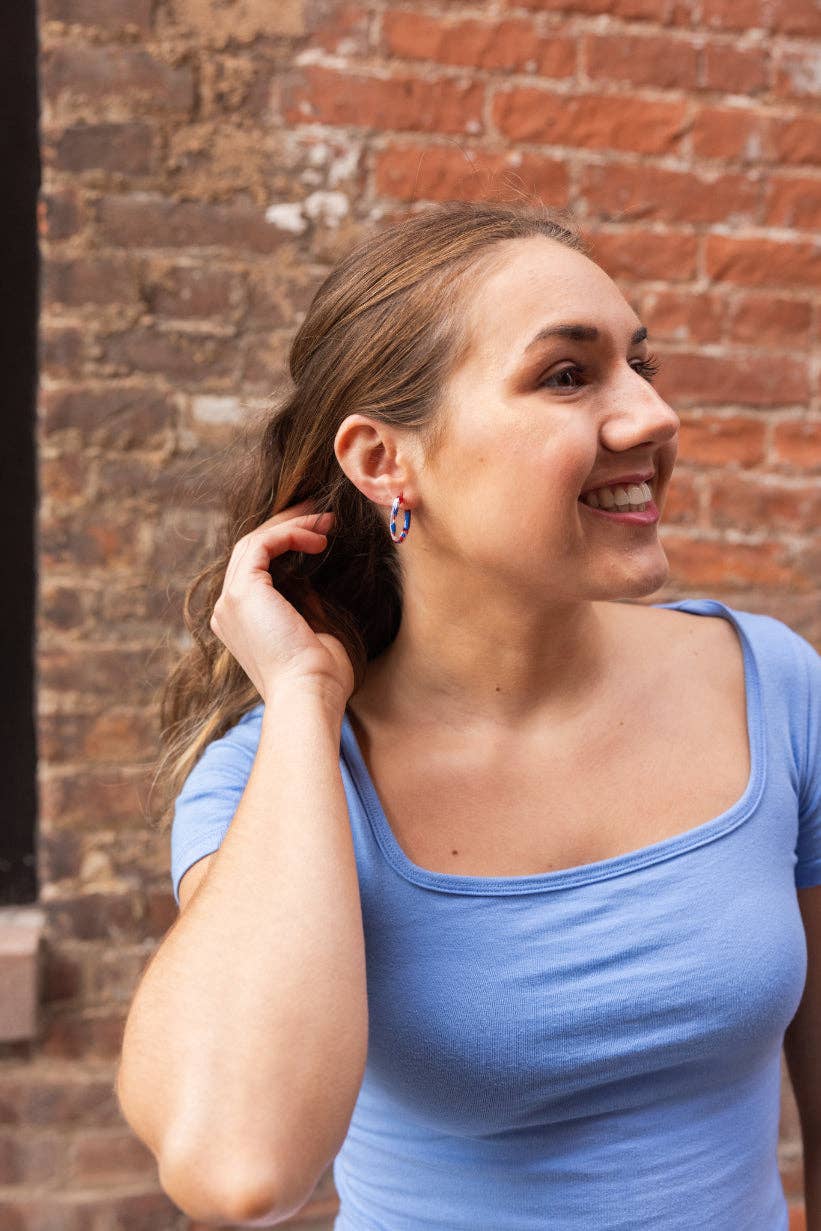 Cam Mini Hoop Earrings