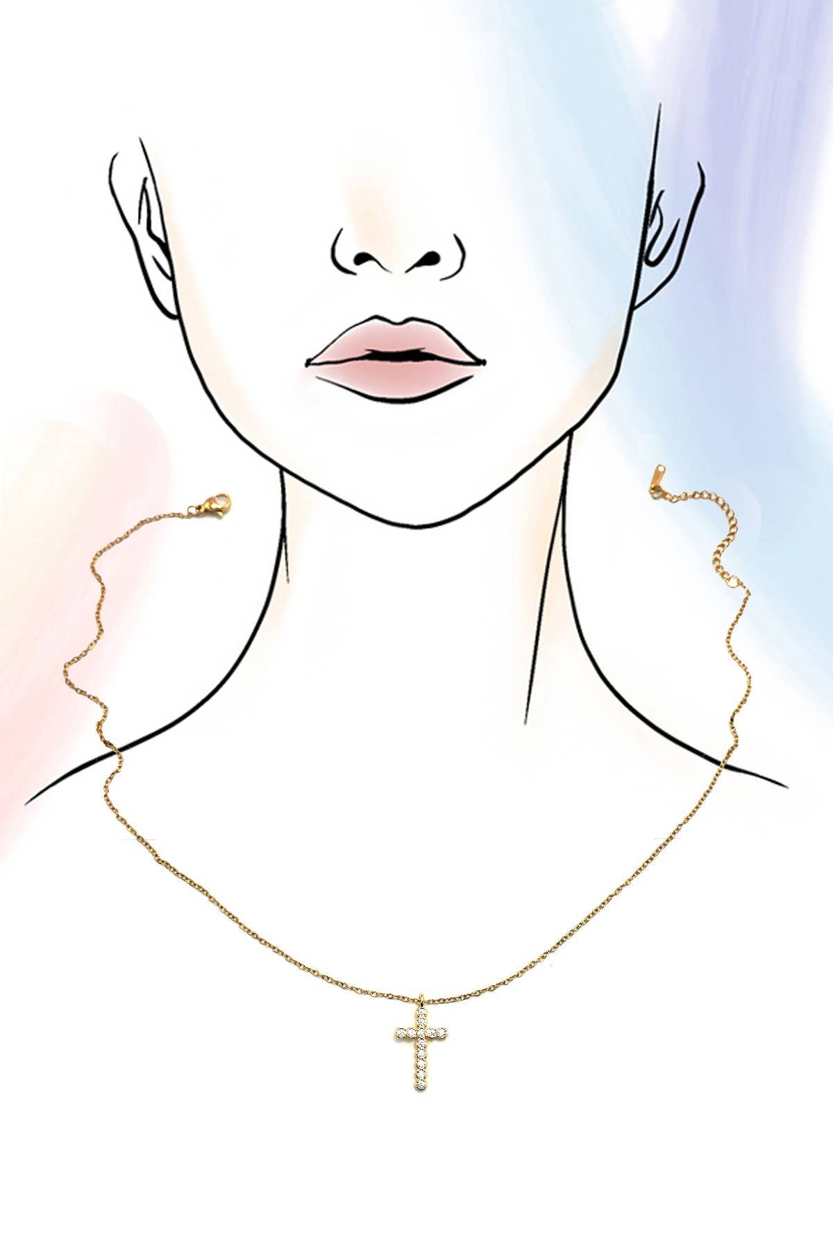 Cora Cross Necklace