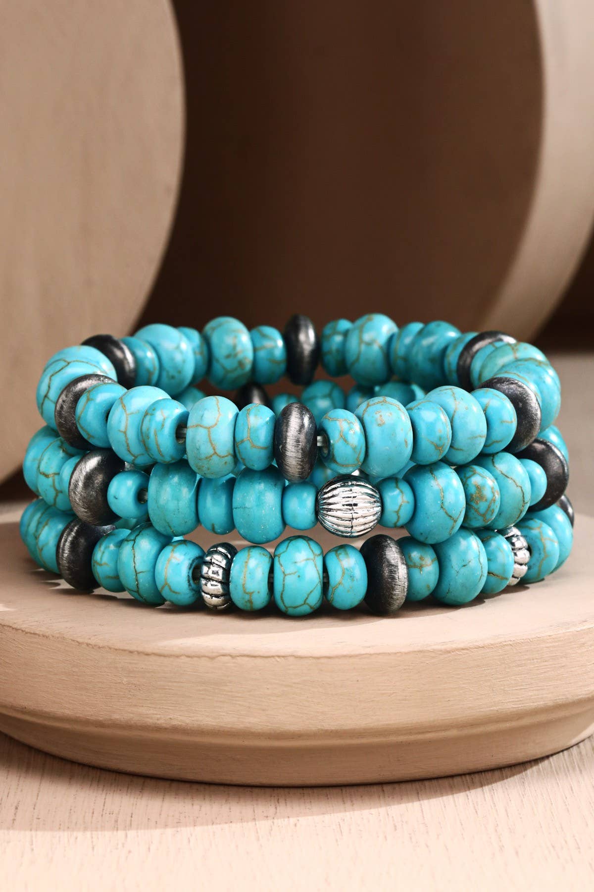 Hinton Western Stackable Beaded Bracelet