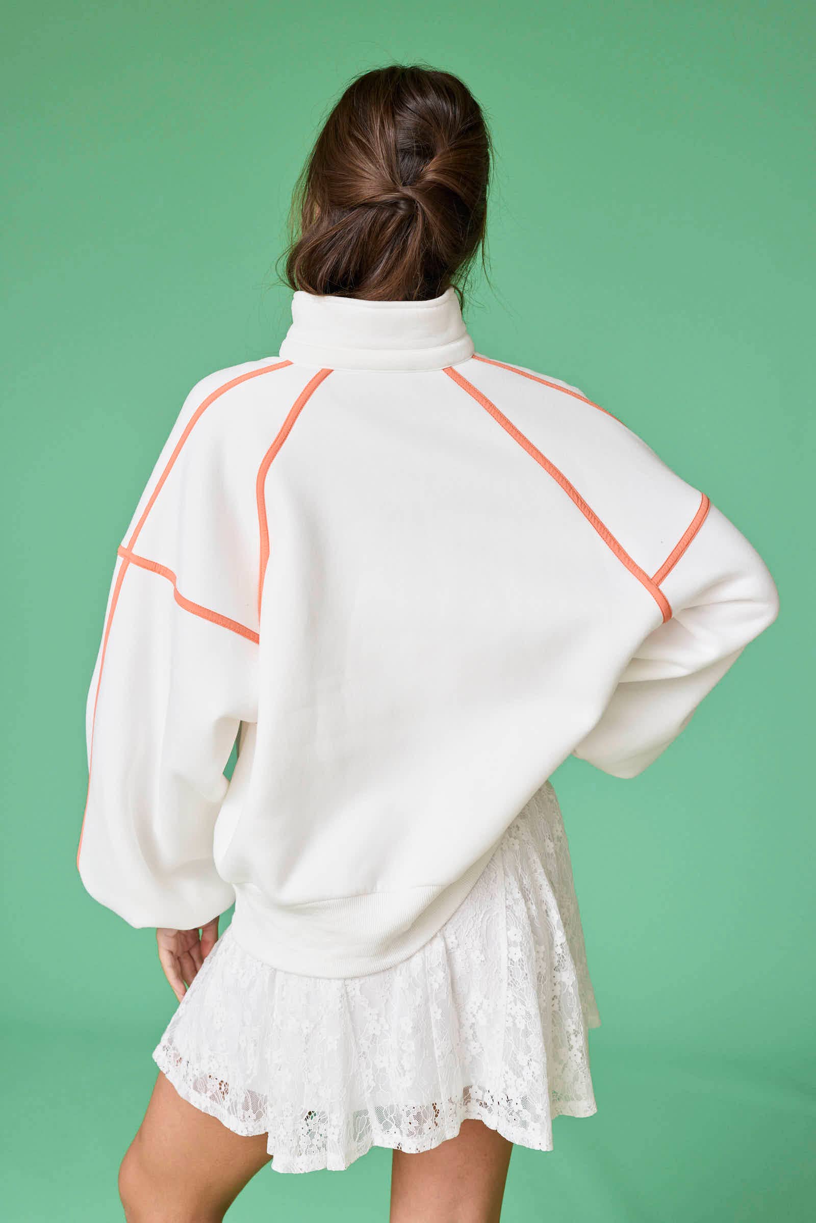 Alexa Piping Pullover